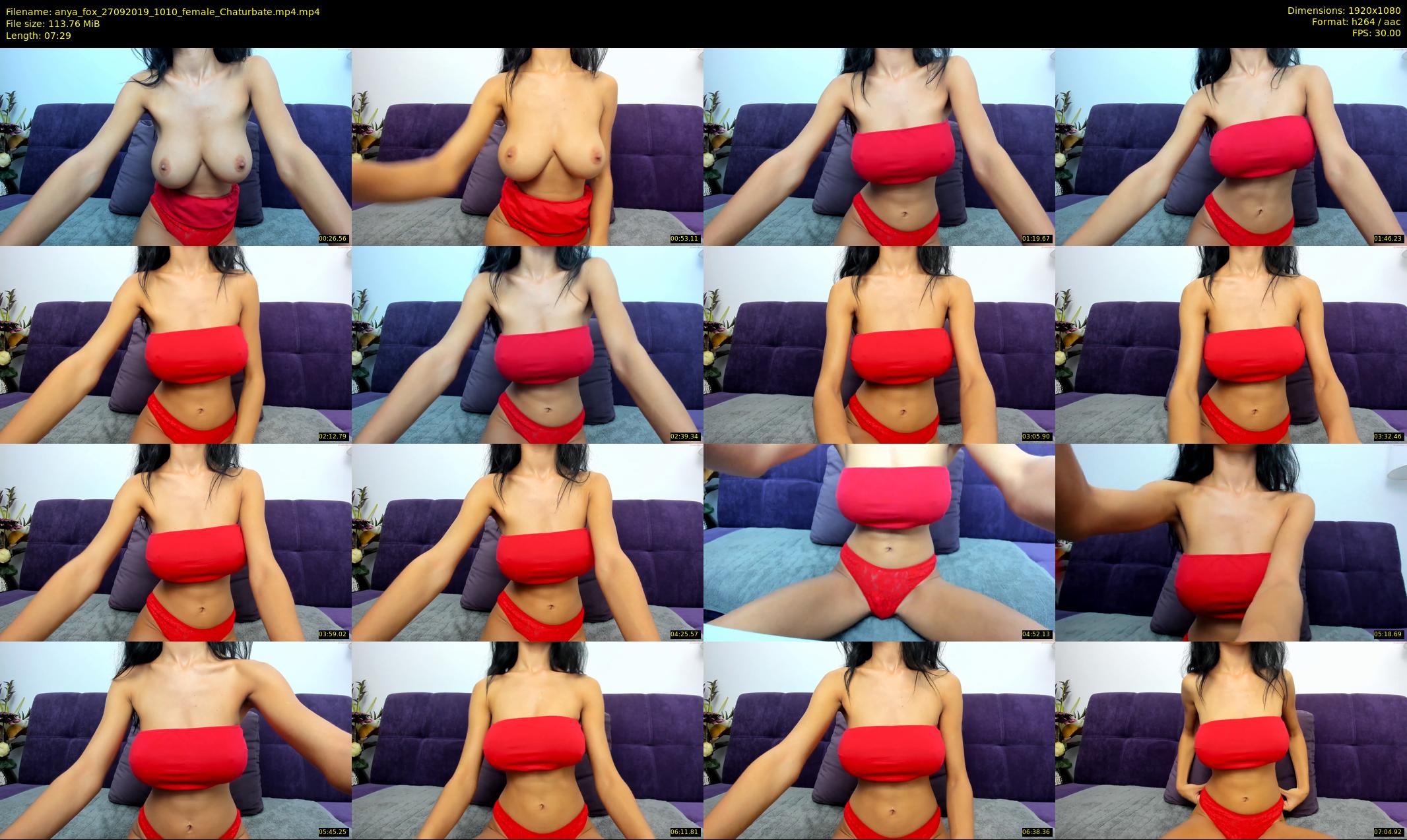 anya_fox — 8 minute Chaturbate female cam show recording, 1080p, Sep 27, 2019