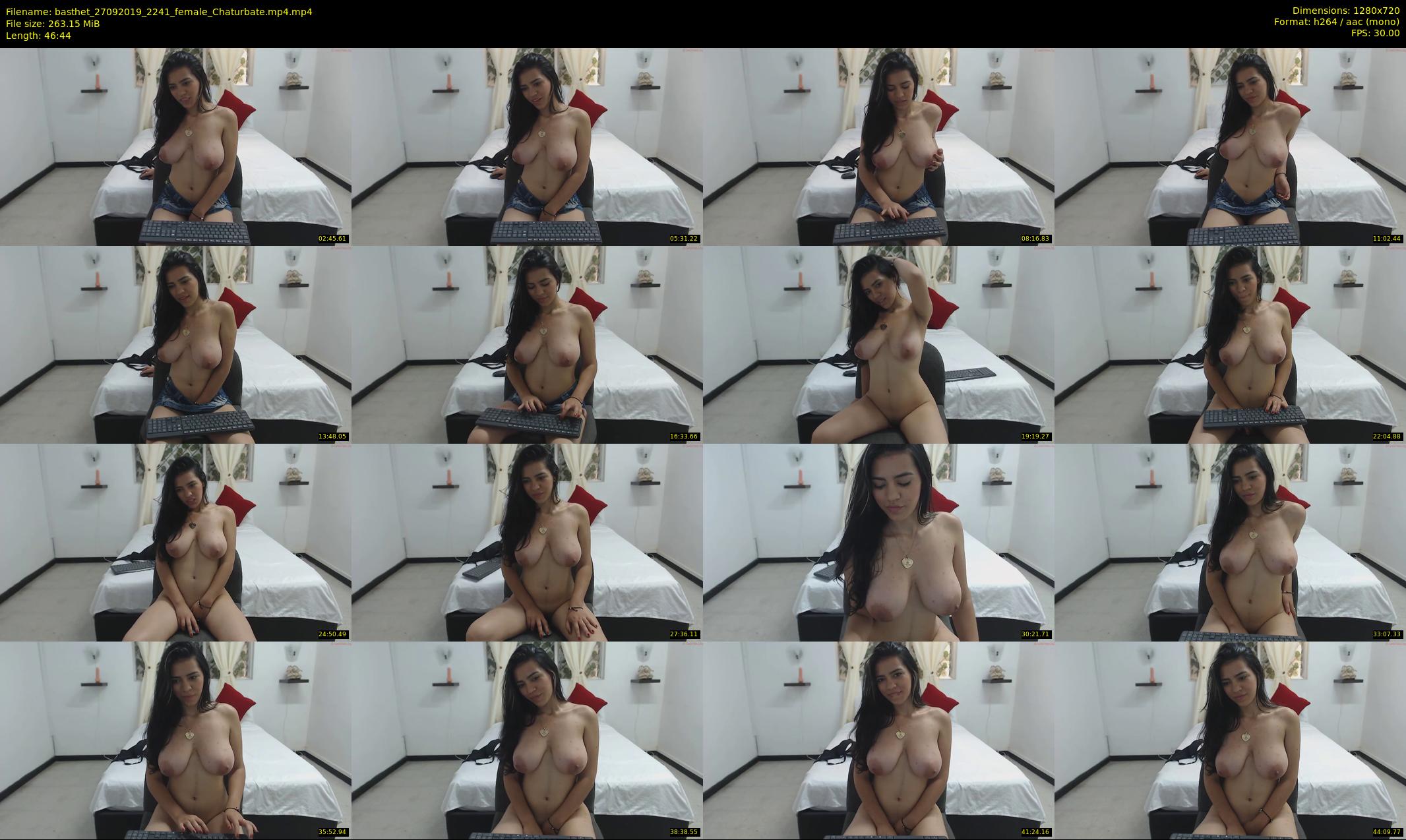 basthet — 47 minute Chaturbate female cam show recording, 720p, Sep 27, 2019