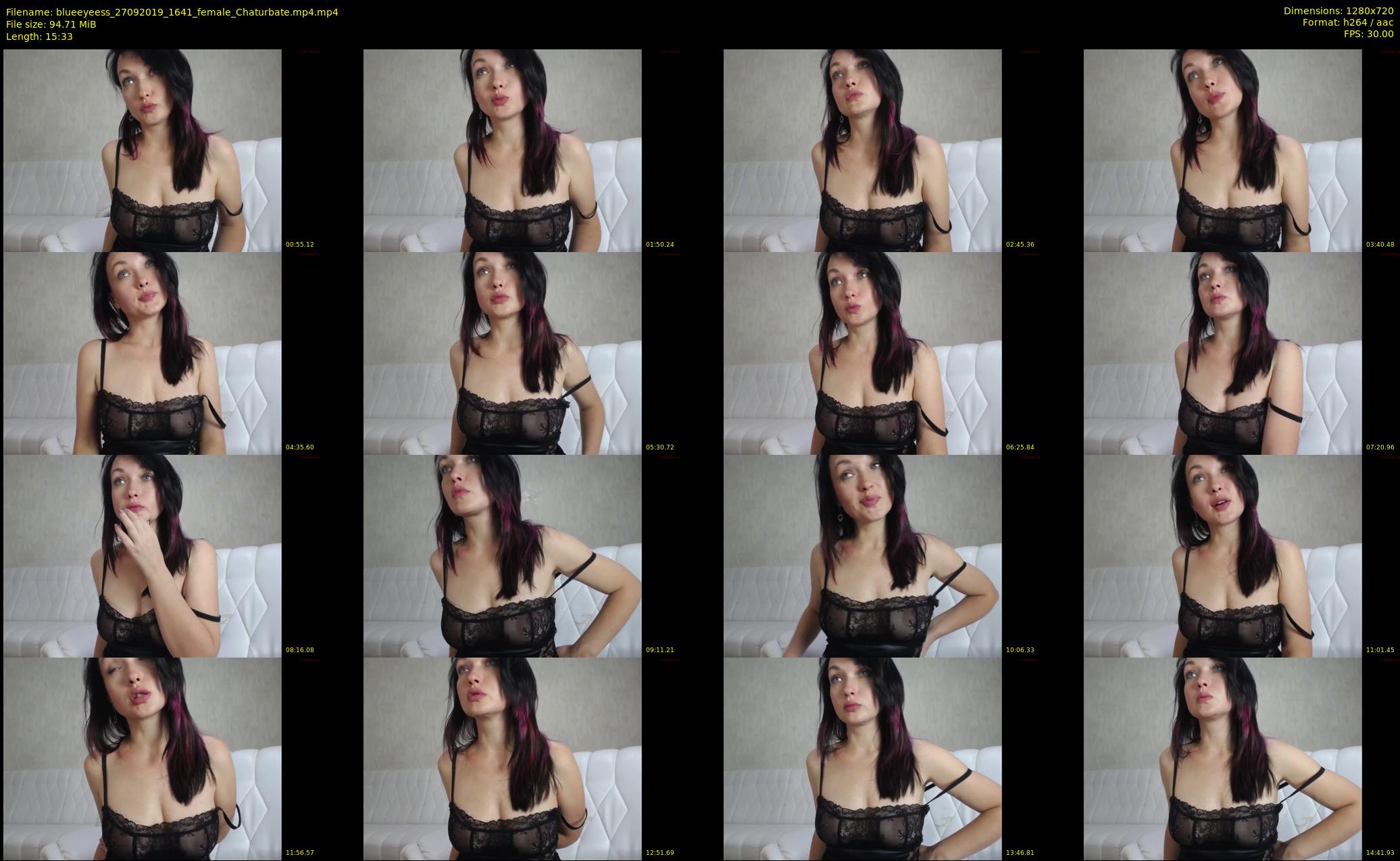 blueeyeess — 16 minute Chaturbate female cam show recording, 720p, Sep 27, 2019