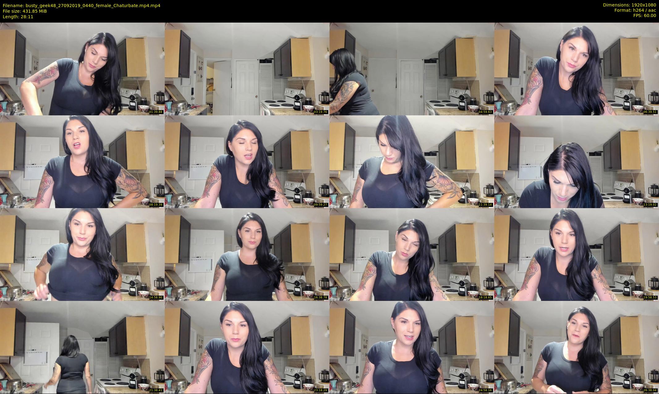 busty_geek48 — 29 minute Chaturbate female cam show recording, 1080p, Sep 27, 2019