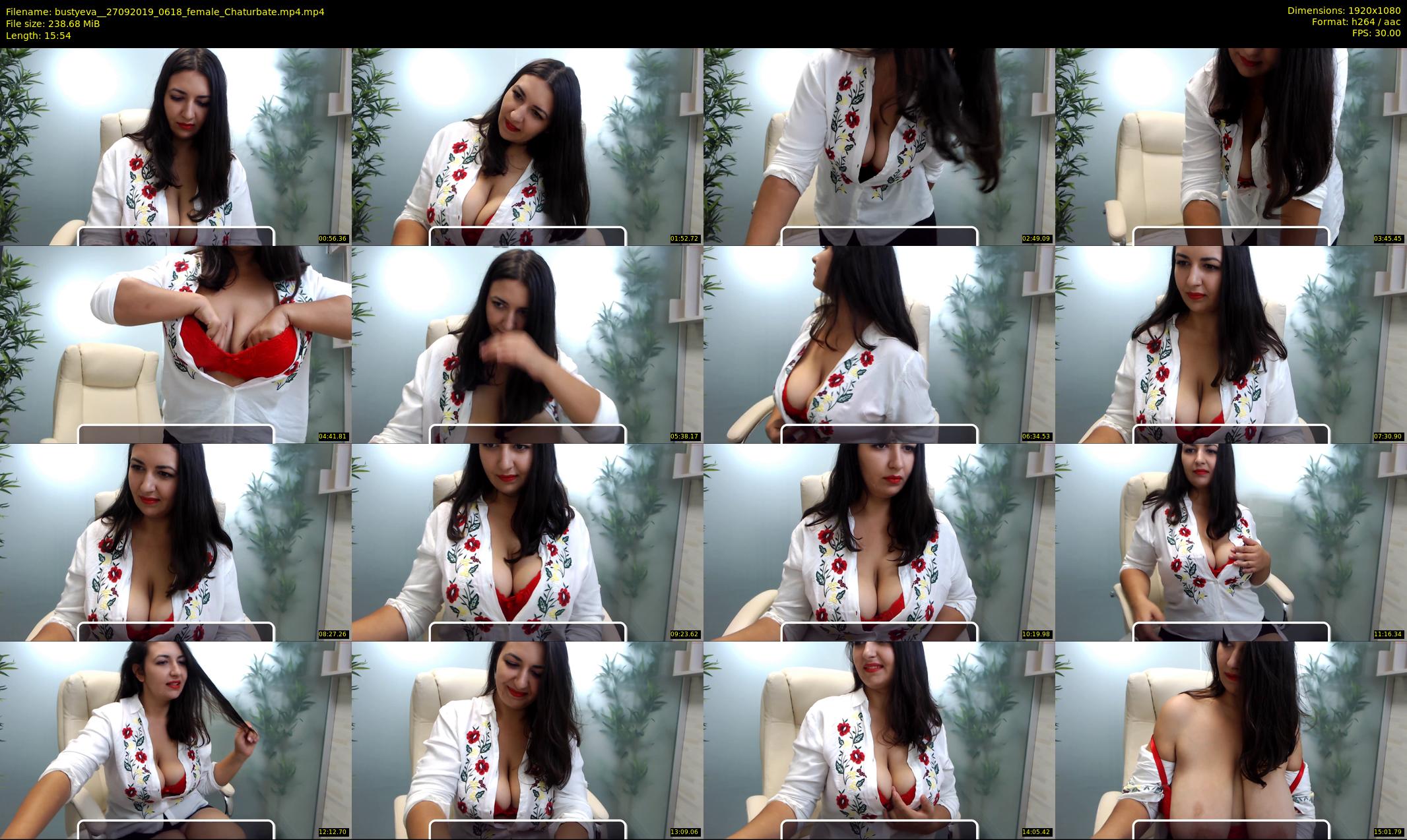 bustyeva_ — 16 minute Chaturbate female cam show recording, 1080p, Sep 27, 2019