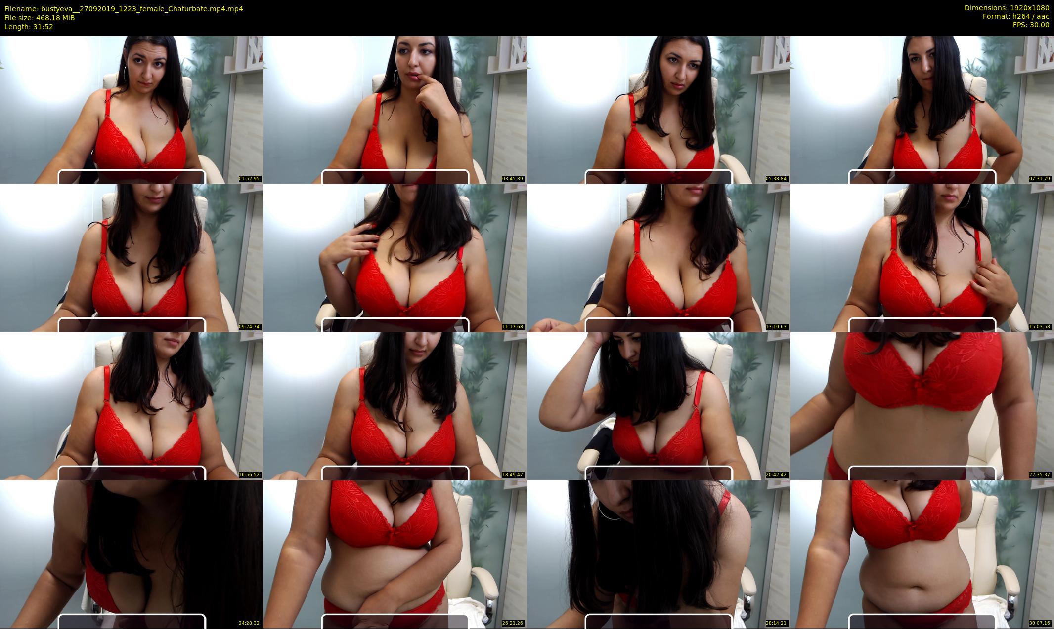 bustyeva_ — 32 minute Chaturbate female cam show recording, 1080p, Sep 27, 2019