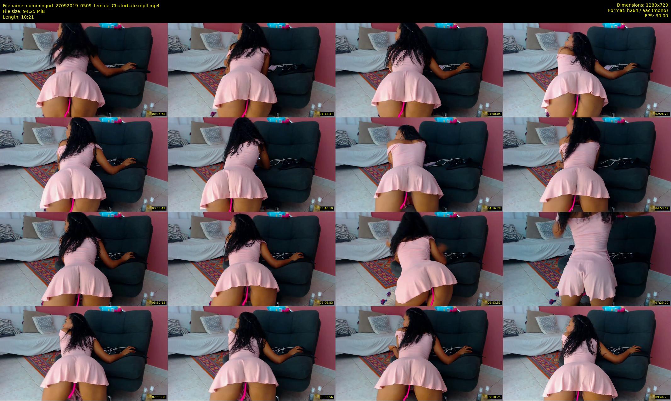 cummingurl — 11 minute Chaturbate couple cam show recording, 720p, Sep 27, 2019