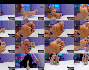 deliciousfeetx — 47 minute Chaturbate female cam show recording, 1080p, Sep 28, 2019