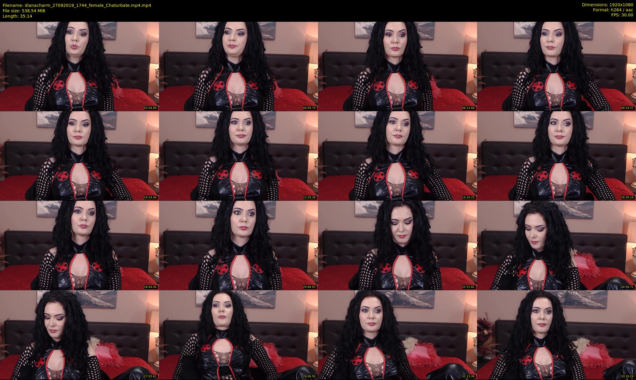 dianacharm — 36 minute Chaturbate female cam show recording, 1080p, Sep 27, 2019