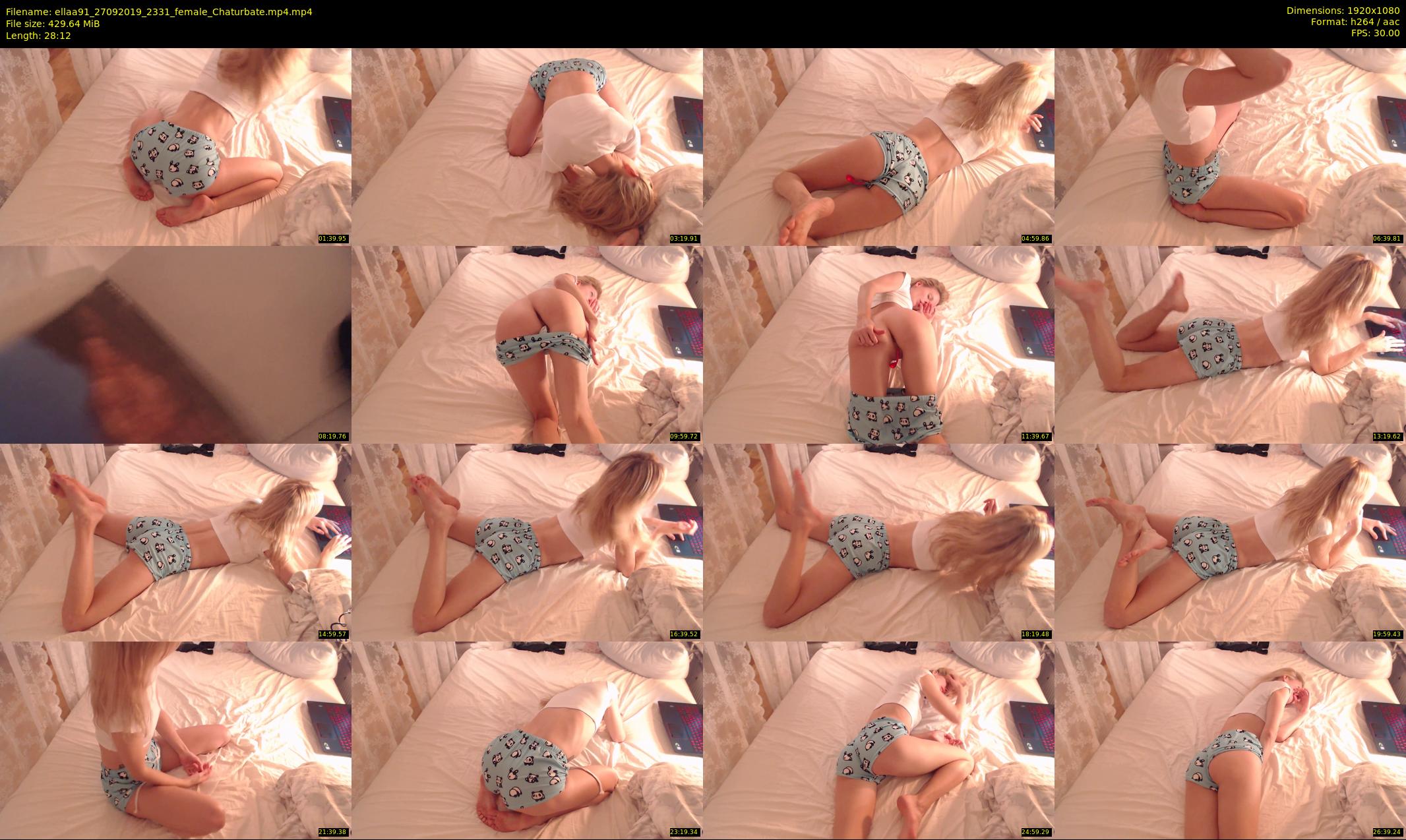 ellaa91 — 29 minute Chaturbate female cam show recording, 1080p, Sep 27, 2019
