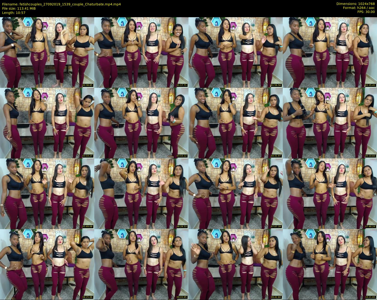 fetishcouples — 11 minute Chaturbate couple cam show recording, 720p, Sep 27, 2019