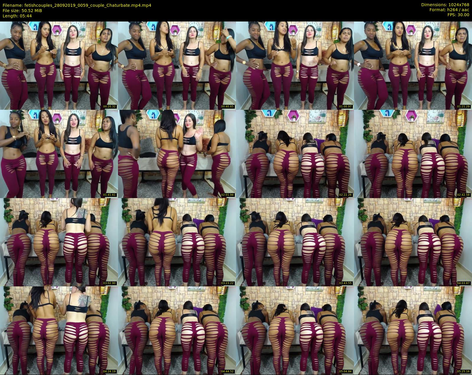 fetishcouples — 6 minute Chaturbate couple cam show recording, 720p, Sep 28, 2019