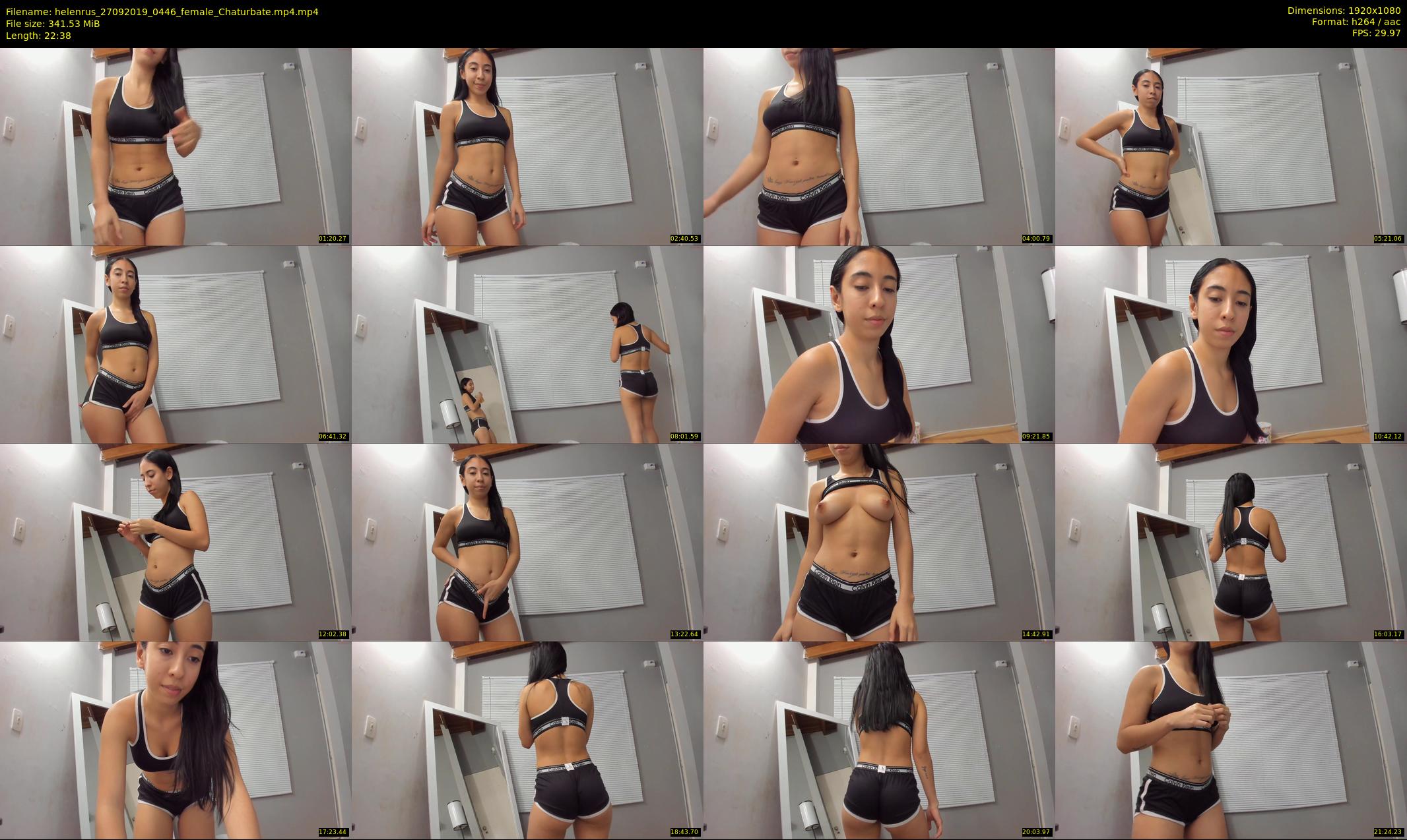 helenrus — 23 minute Chaturbate female cam show recording, 1080p, Sep 27, 2019