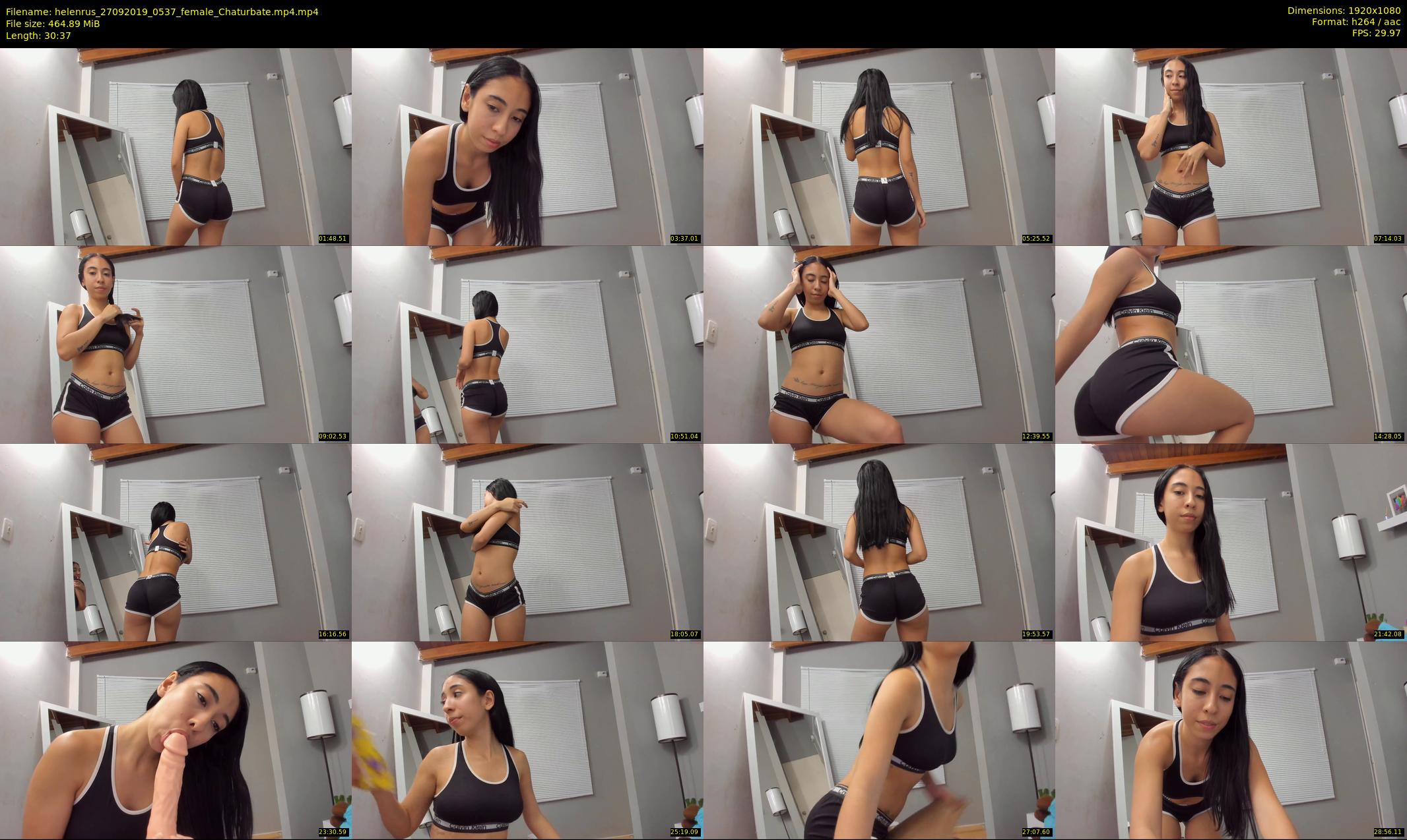 helenrus — 31 minute Chaturbate female cam show recording, 1080p, Sep 27, 2019