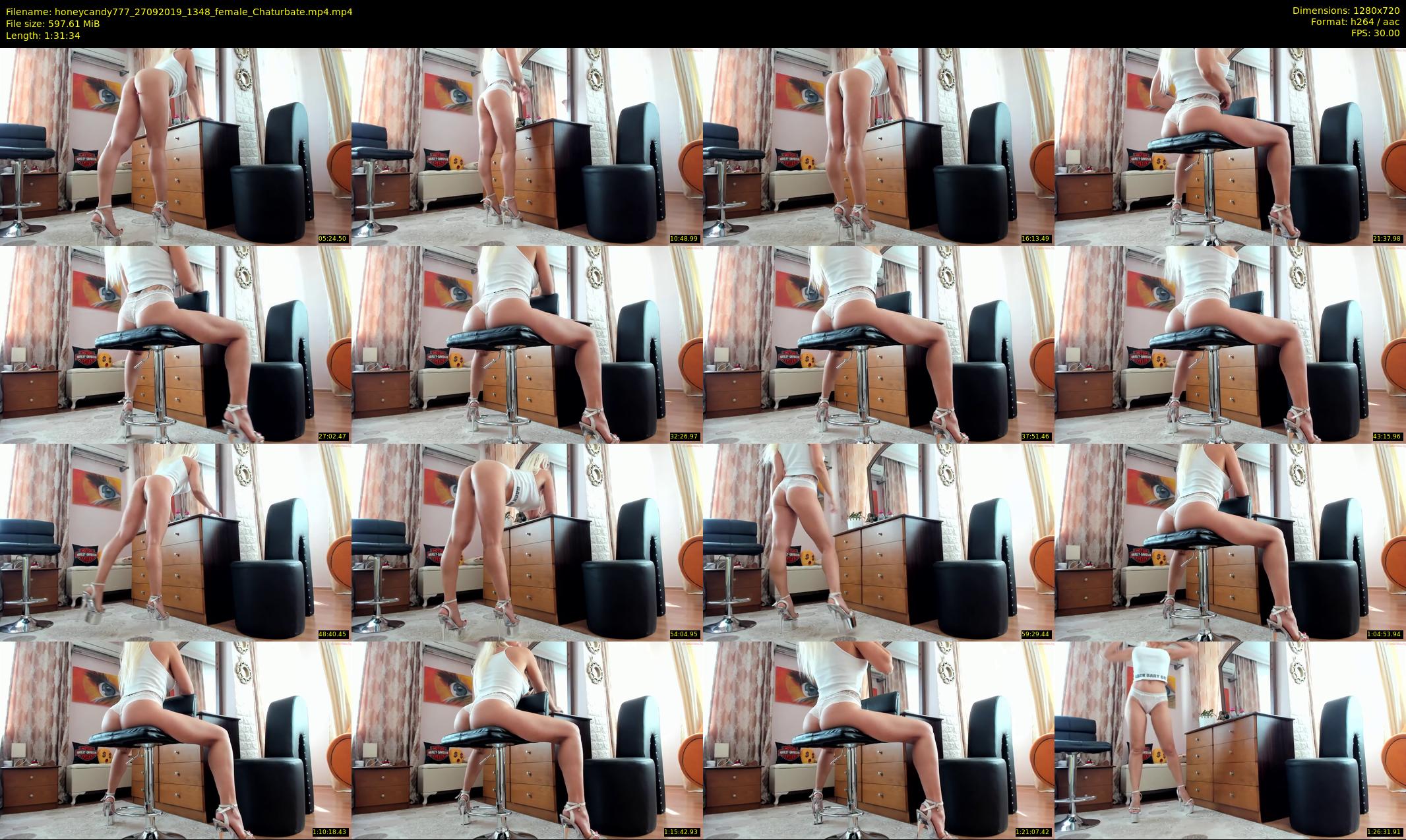 honeycandy777 — 92 minute Chaturbate couple cam show recording, 720p, Sep 27, 2019