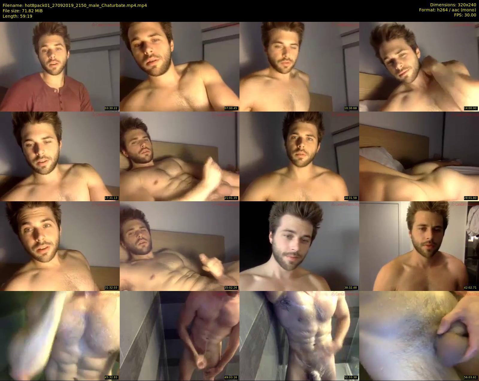 hot8pack01 — 60 minute Chaturbate male cam show recording, SD, Sep 27, 2019