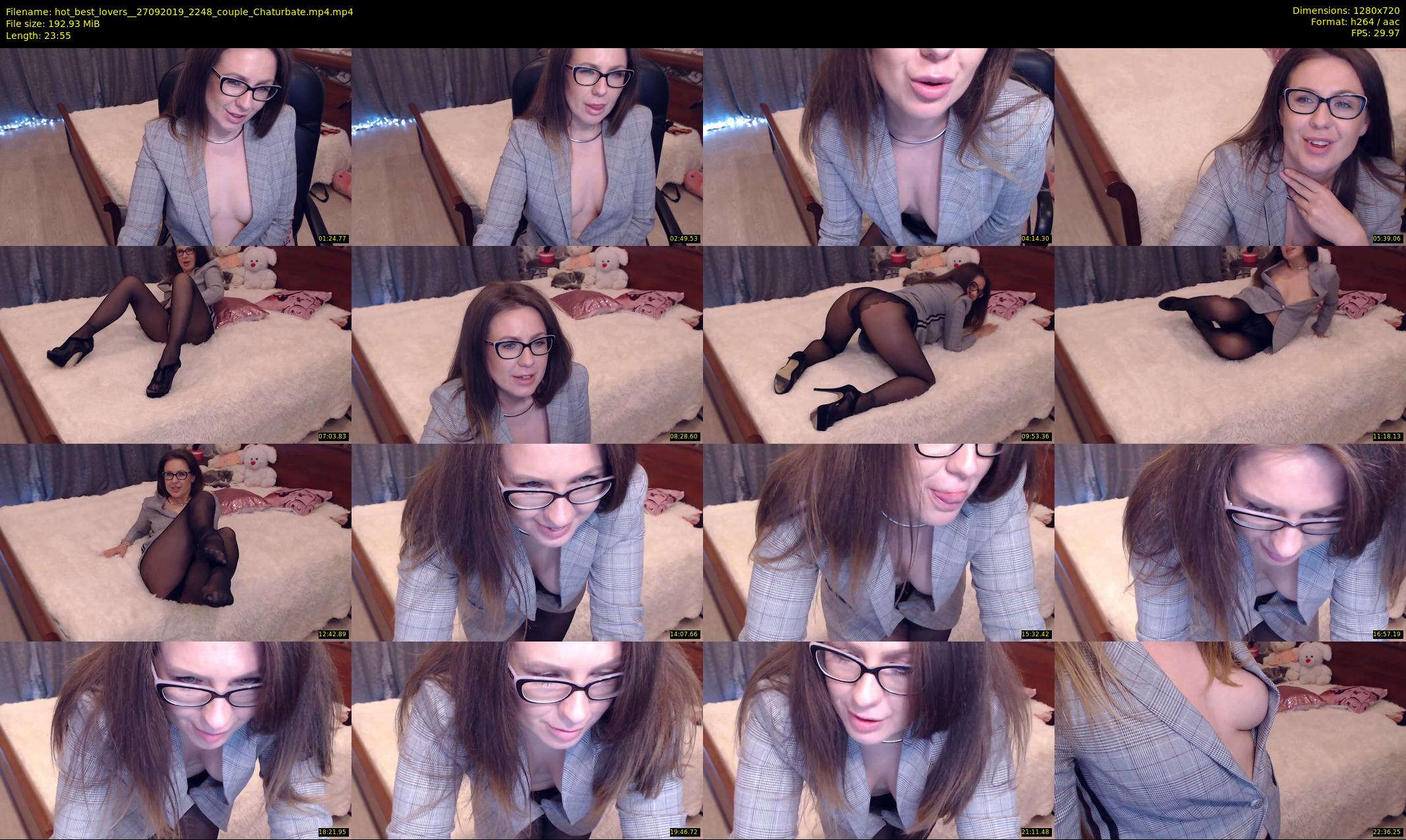 hot_best_lovers_ — 24 minute Chaturbate couple cam show recording, 720p, Sep 27, 2019
