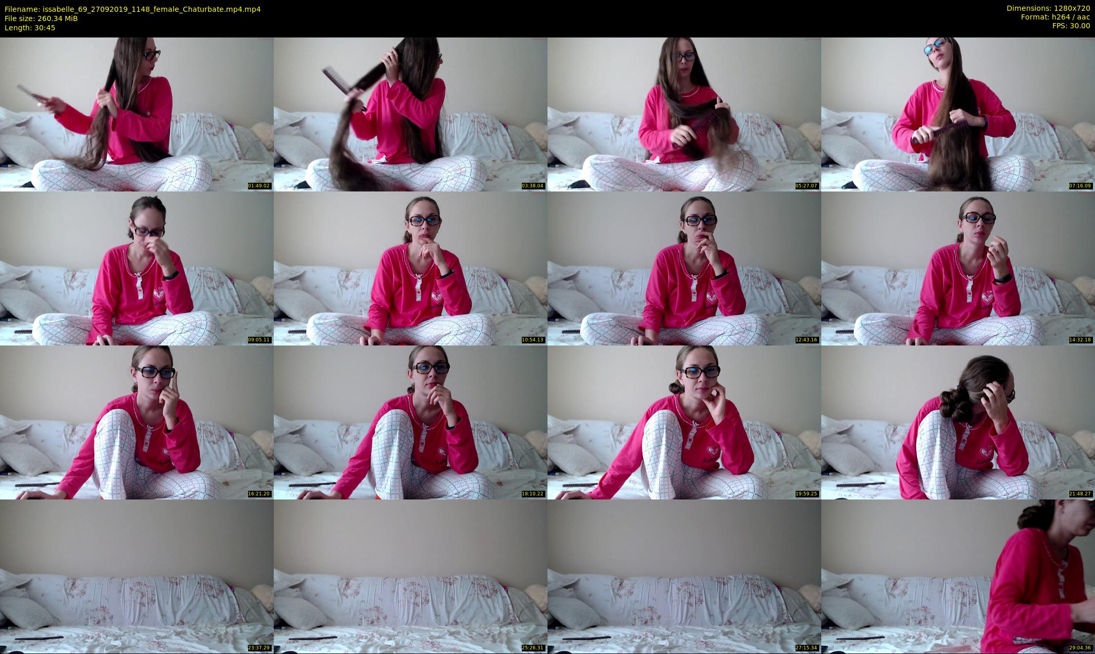 issabelle_69 — 31 minute Chaturbate couple cam show recording, 720p, Sep 27, 2019
