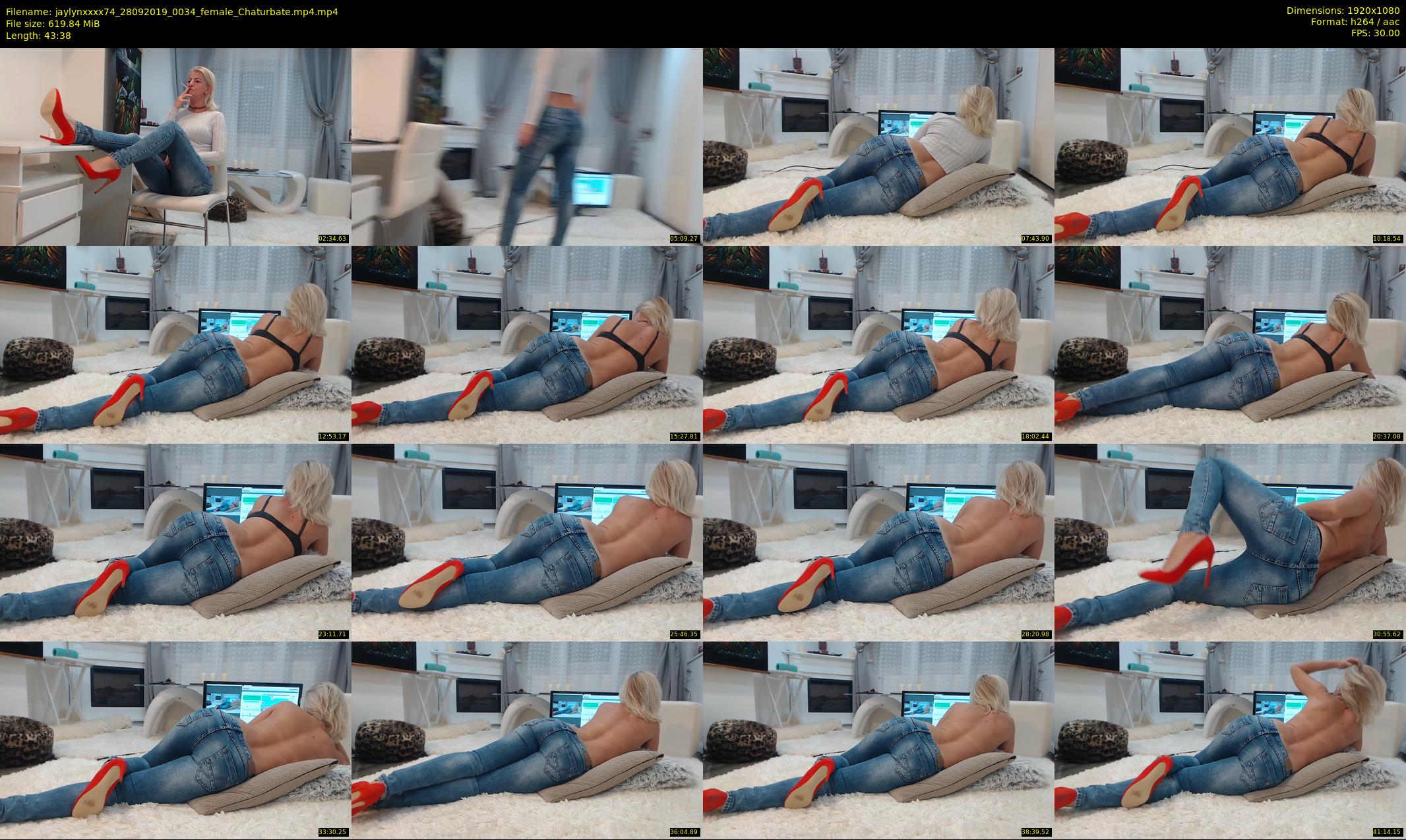 jaylynxxxx74 — 44 minute Chaturbate female cam show recording, 1080p, Sep 28, 2019