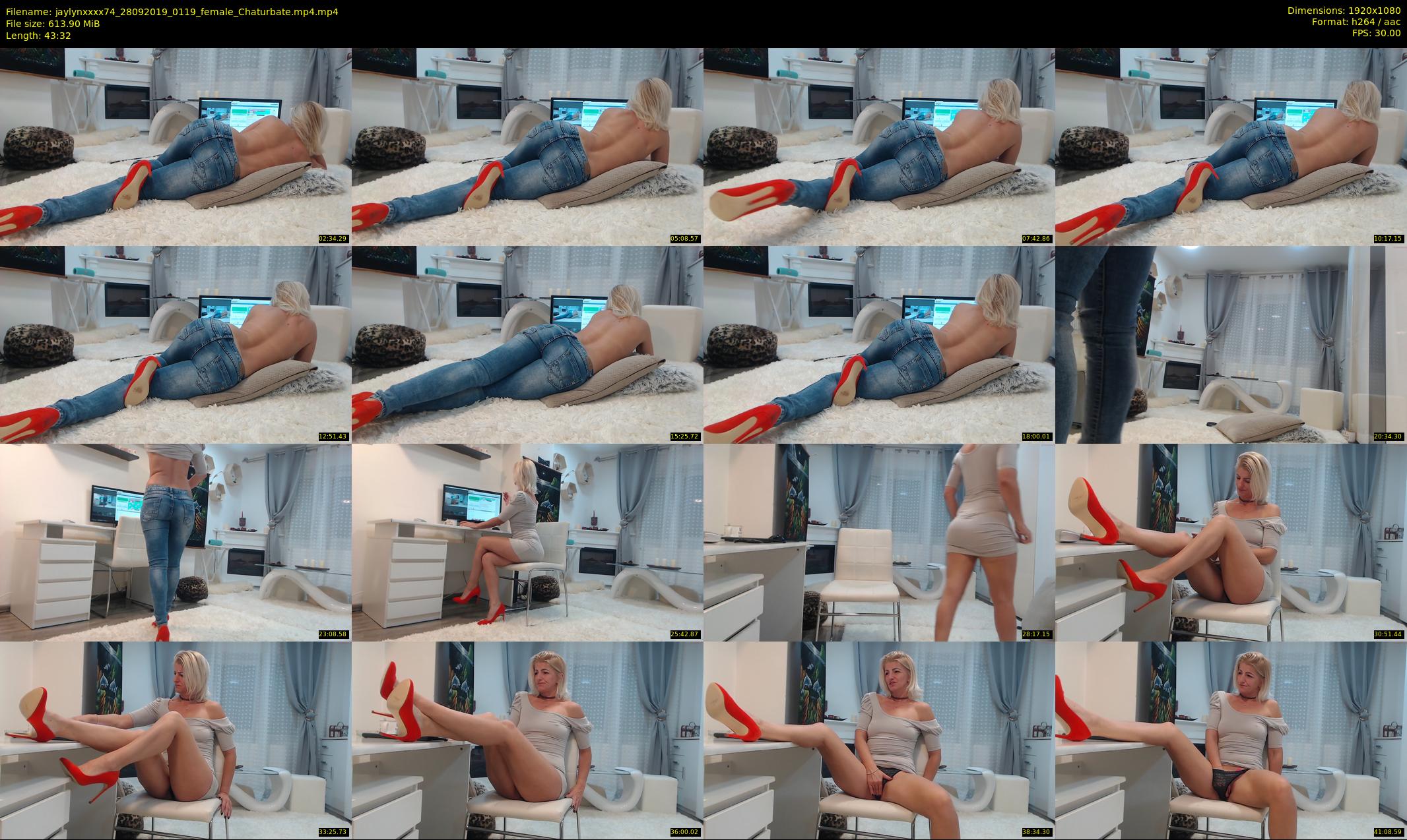jaylynxxxx74 — 44 minute Chaturbate female cam show recording, 1080p, Sep 28, 2019