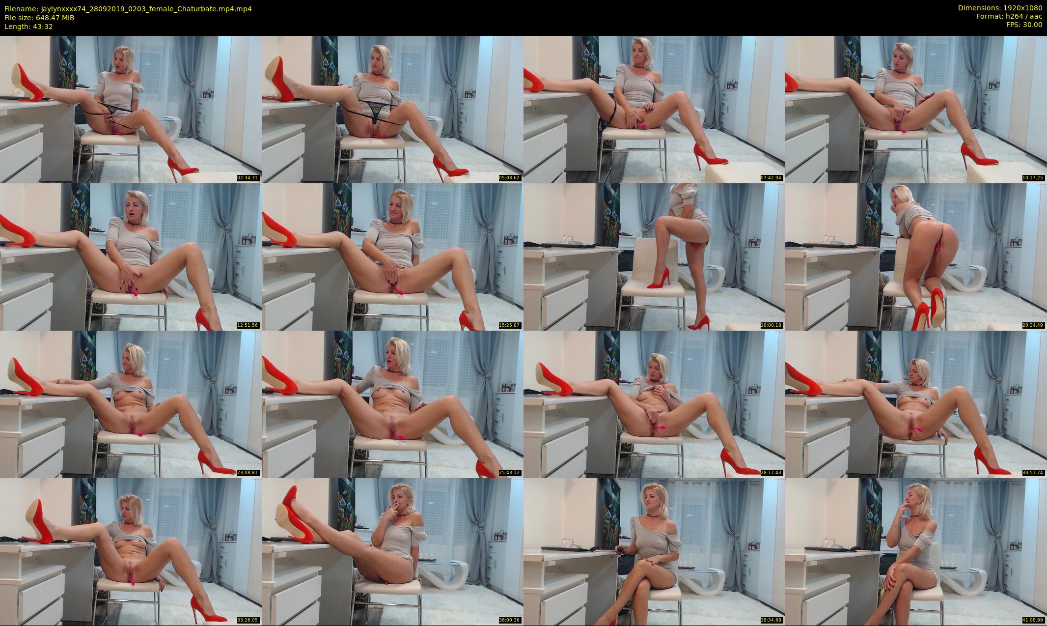 jaylynxxxx74 — 44 minute Chaturbate female cam show recording, 1080p, Sep 28, 2019