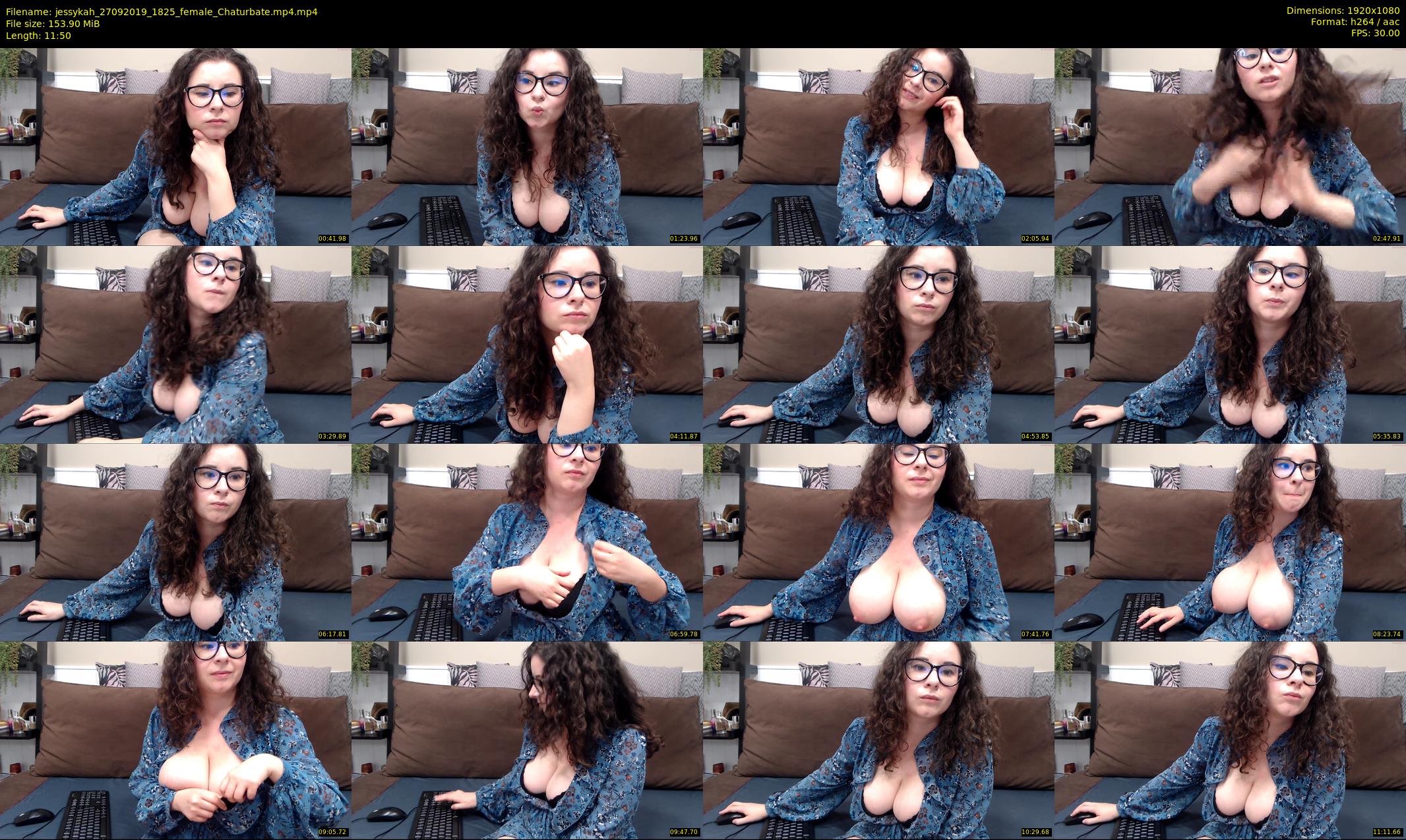 jessykah — 12 minute Chaturbate female cam show recording, 1080p, Sep 27, 2019