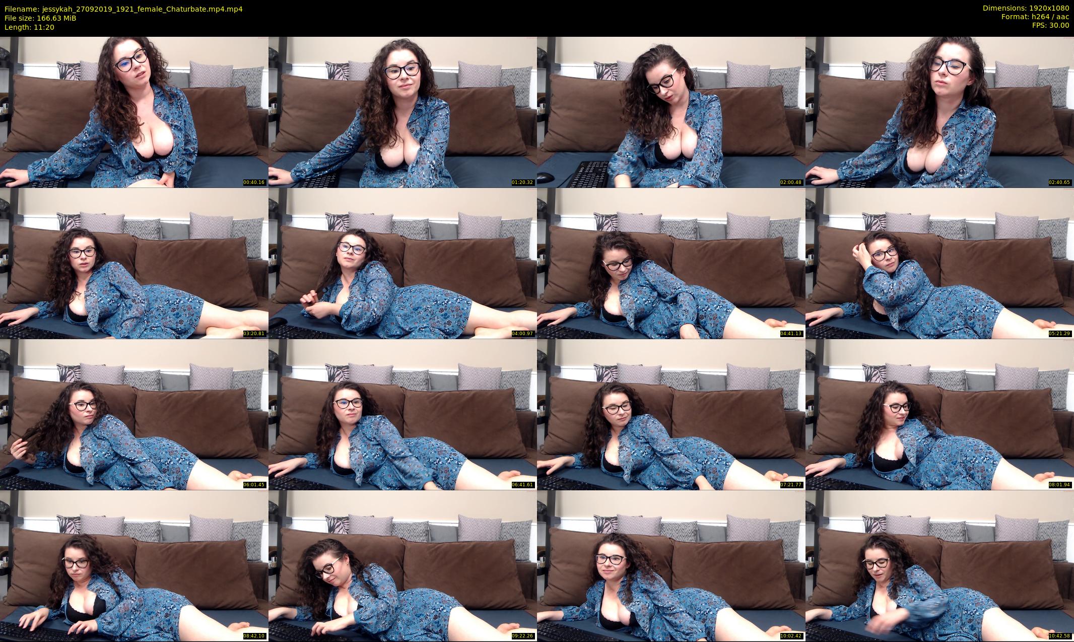 jessykah — 12 minute Chaturbate female cam show recording, 1080p, Sep 27, 2019