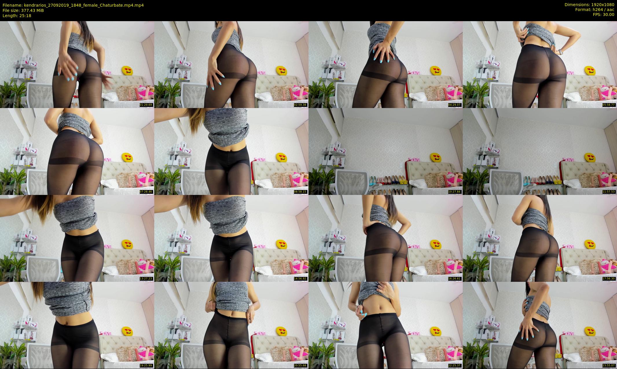 kendrarios — 26 minute Chaturbate female cam show recording, 1080p, Sep 27, 2019