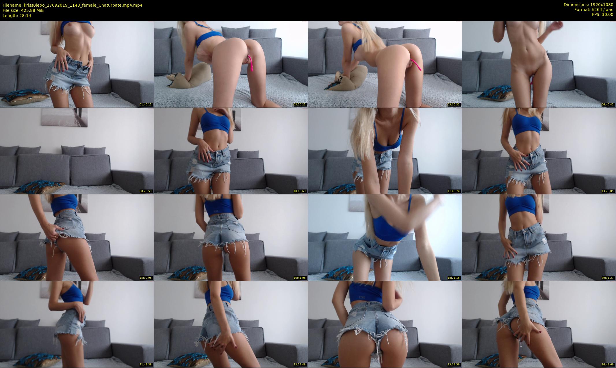 kriss0leoo — 29 minute Chaturbate couple cam show recording, 1080p, Sep 27, 2019
