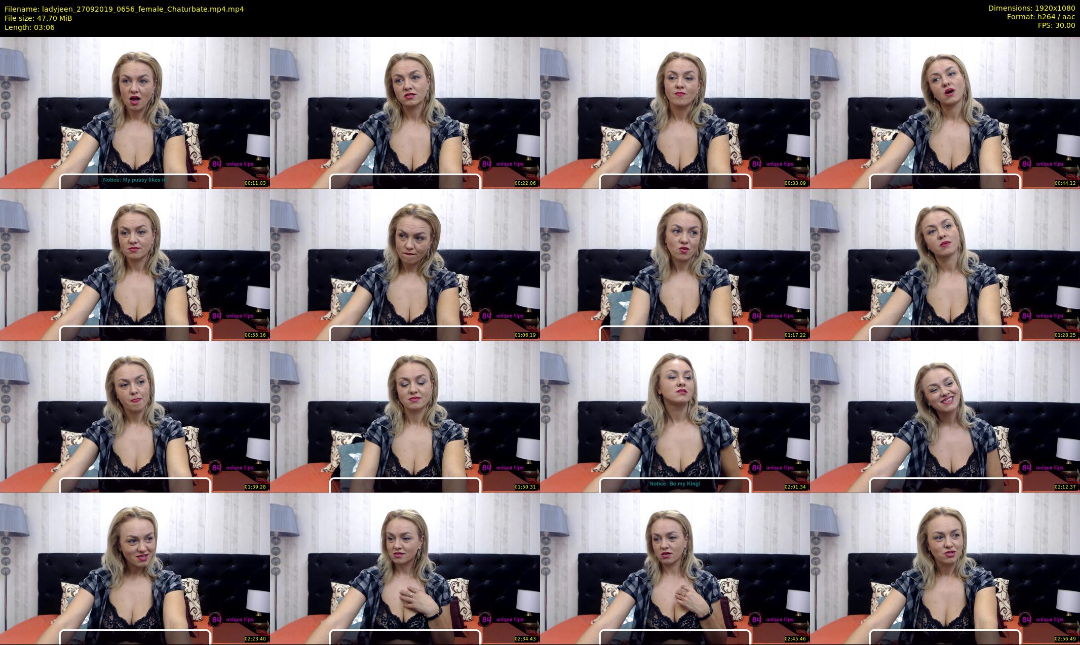 ladyjeen — 4 minute Chaturbate female cam show recording, 1080p, Sep 27, 2019