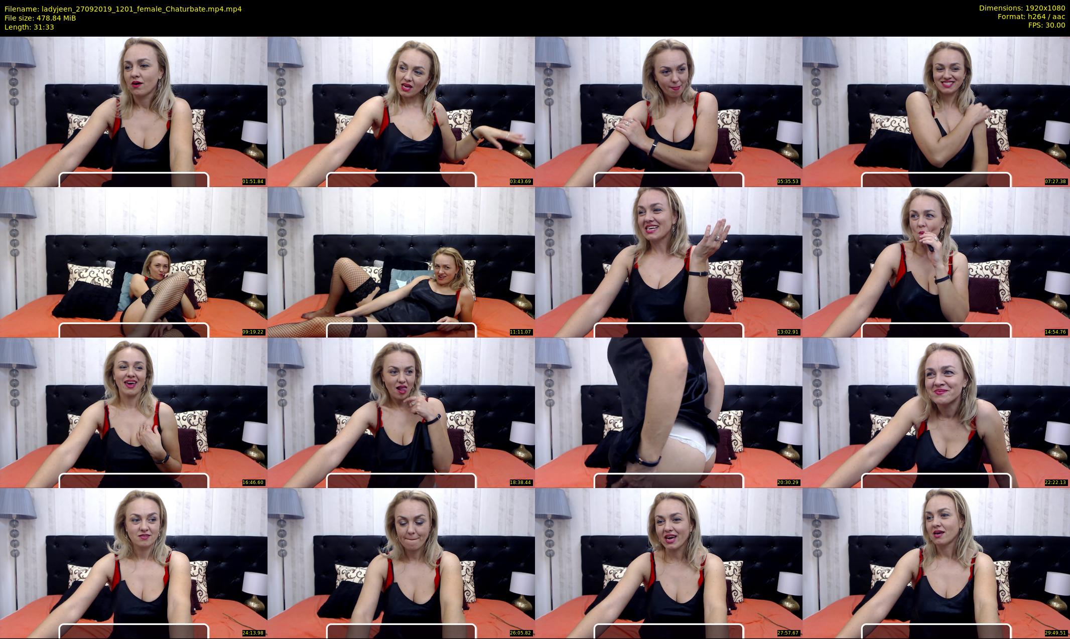 ladyjeen — 32 minute Chaturbate female cam show recording, 1080p, Sep 27, 2019