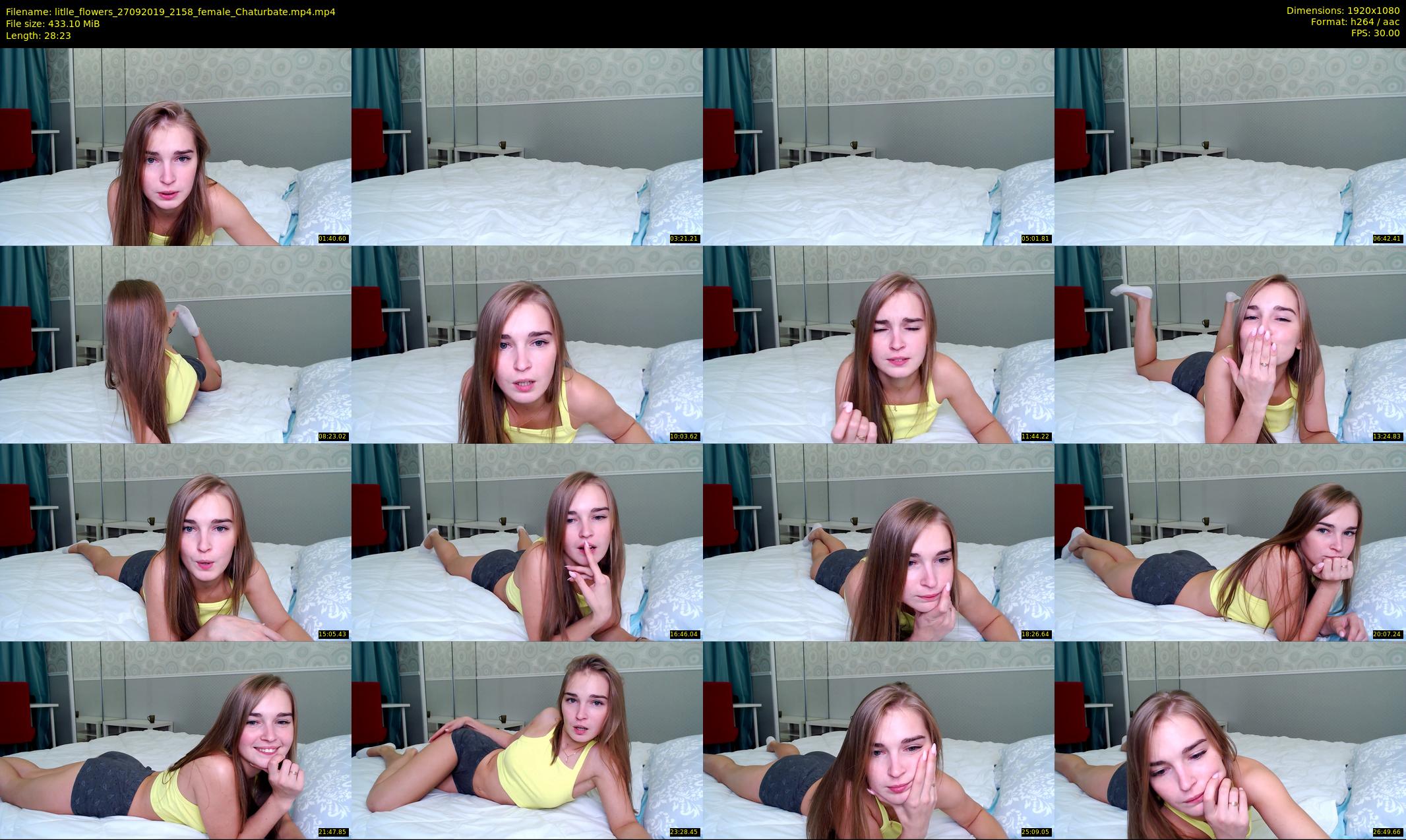 litlle_flowers — 29 minute Chaturbate female cam show recording, 1080p, Sep 27, 2019
