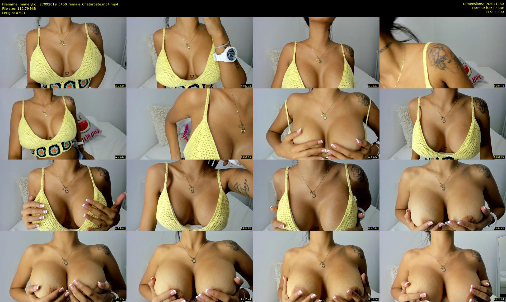 manelykg_ — 8 minute Chaturbate female cam show recording, 1080p, Sep 27, 2019