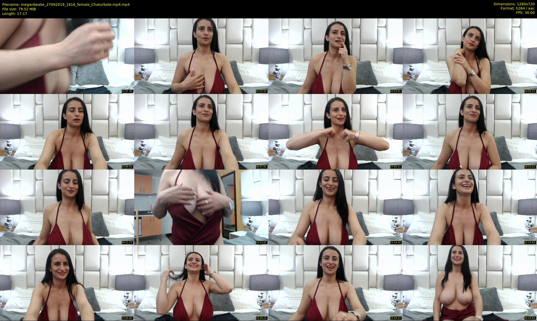 meganbeake — 18 minute Chaturbate female cam show recording, 720p, Sep 27, 2019