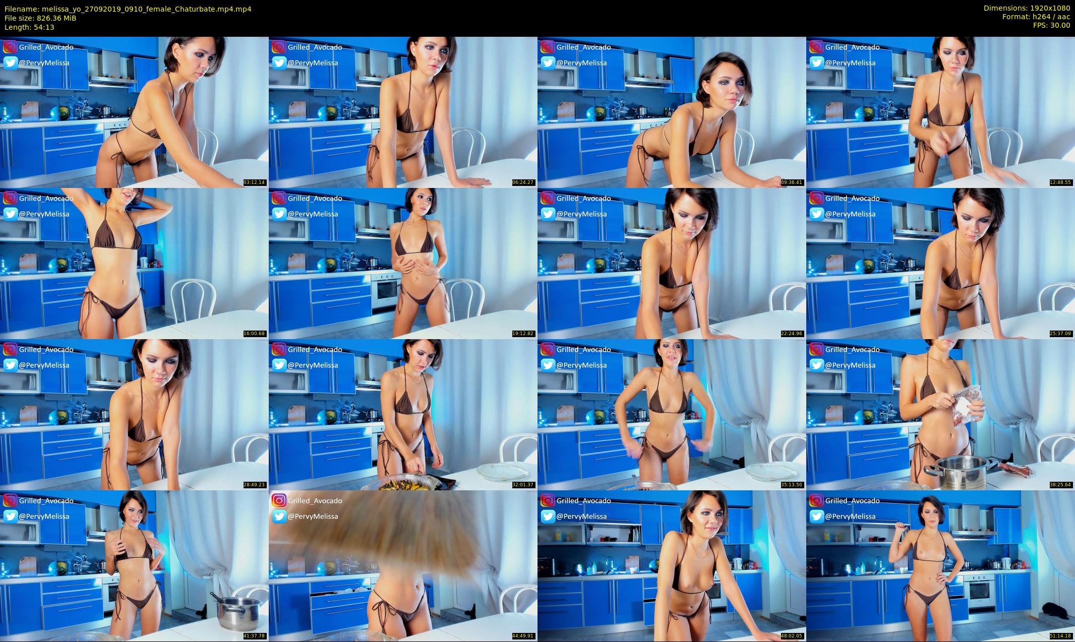 melissa_yo — 55 minute Chaturbate female cam show recording, 1080p, Sep 27, 2019