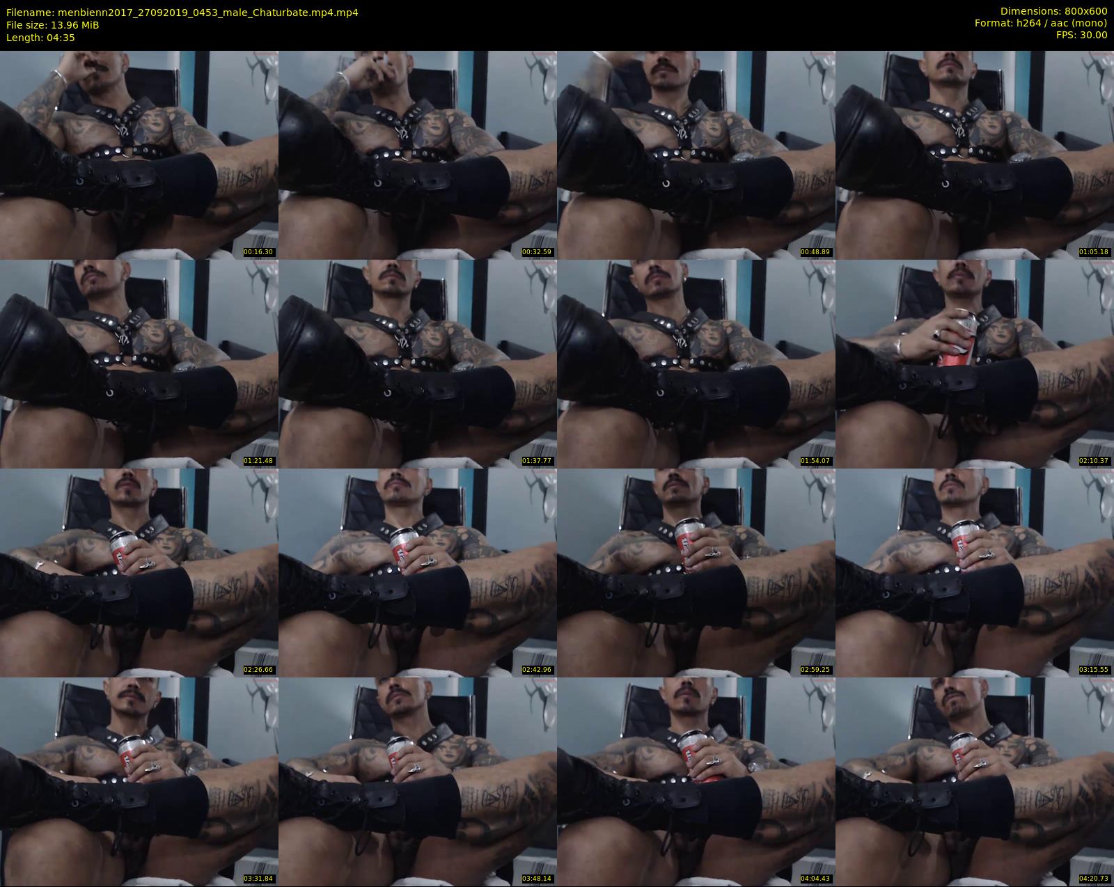 menbienn2017 — 5 minute Chaturbate male cam show recording, 480p, Sep 27, 2019
