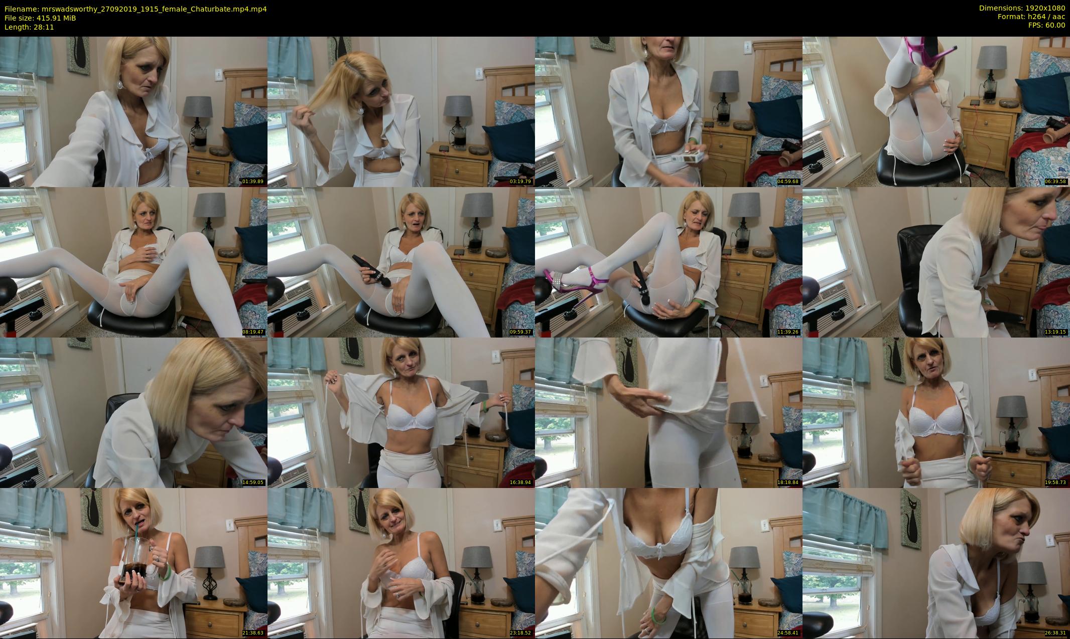 mrswadsworthy — 29 minute Chaturbate female cam show recording, 1080p, Sep 27, 2019