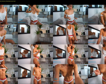 mvladlena — 15 minute Chaturbate female cam show recording, 4K, Sep 27, 2019