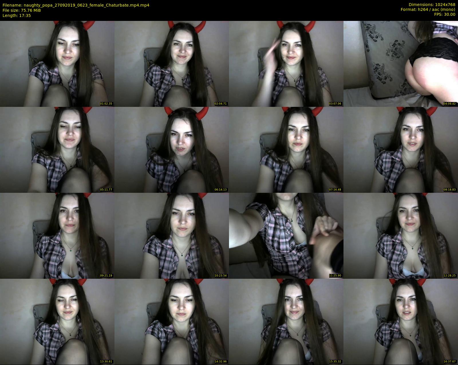 naughty_popa — 18 minute Chaturbate female cam show recording, 720p, Sep 27, 2019