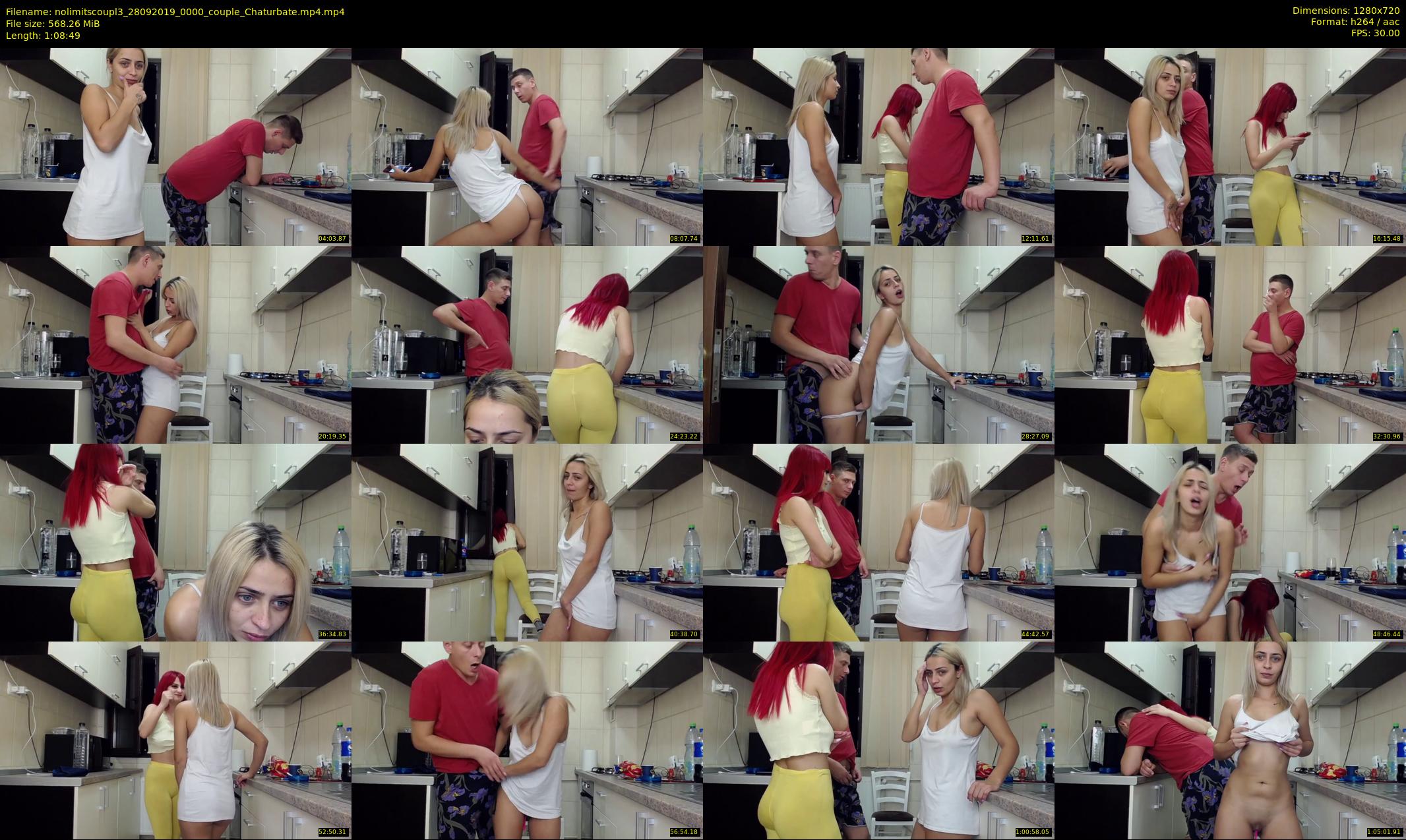 nolimitscoupl3 — 69 minute Chaturbate couple cam show recording, 720p, Sep 28, 2019