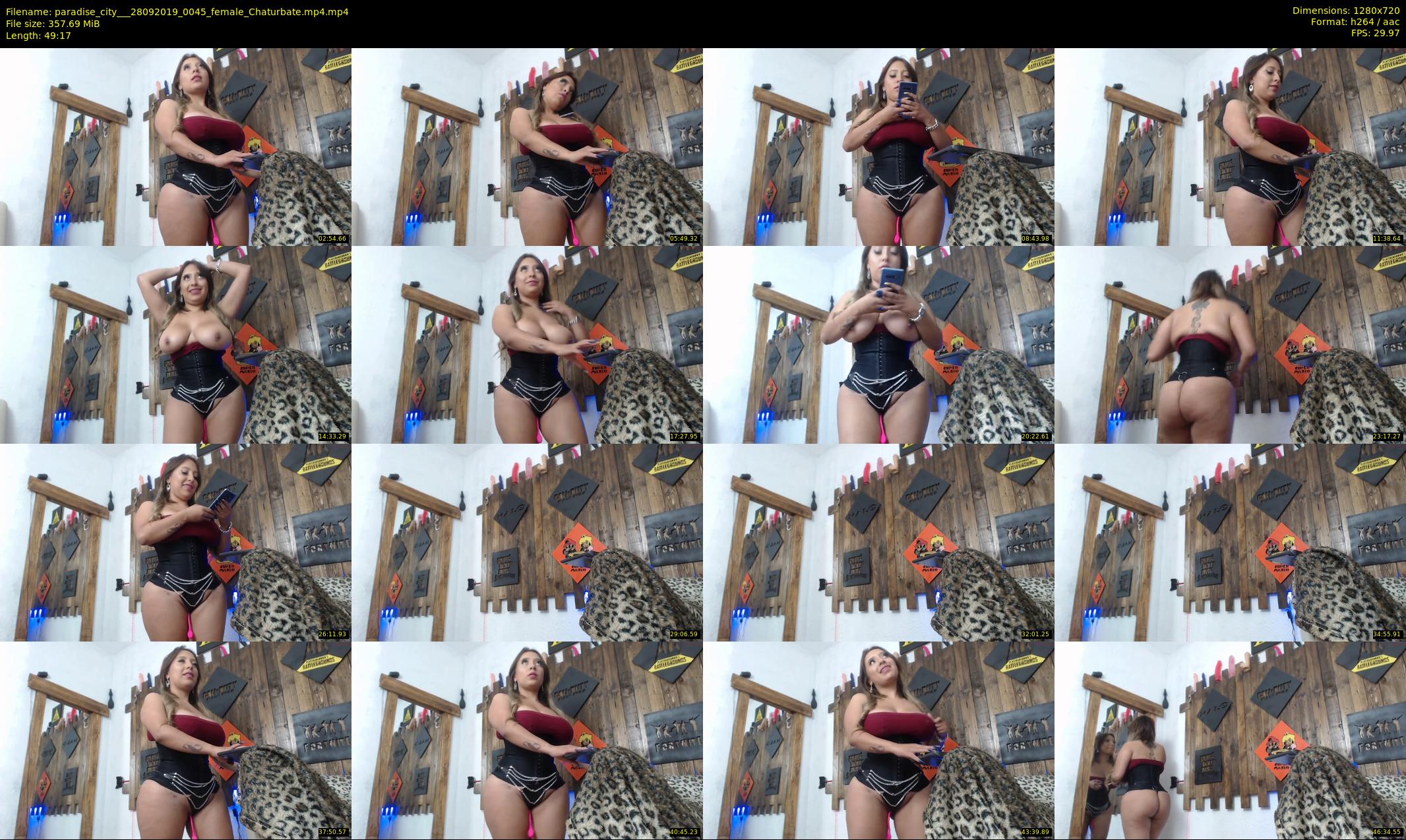 paradise_city__ — 50 minute Chaturbate female cam show recording, 720p, Sep 28, 2019