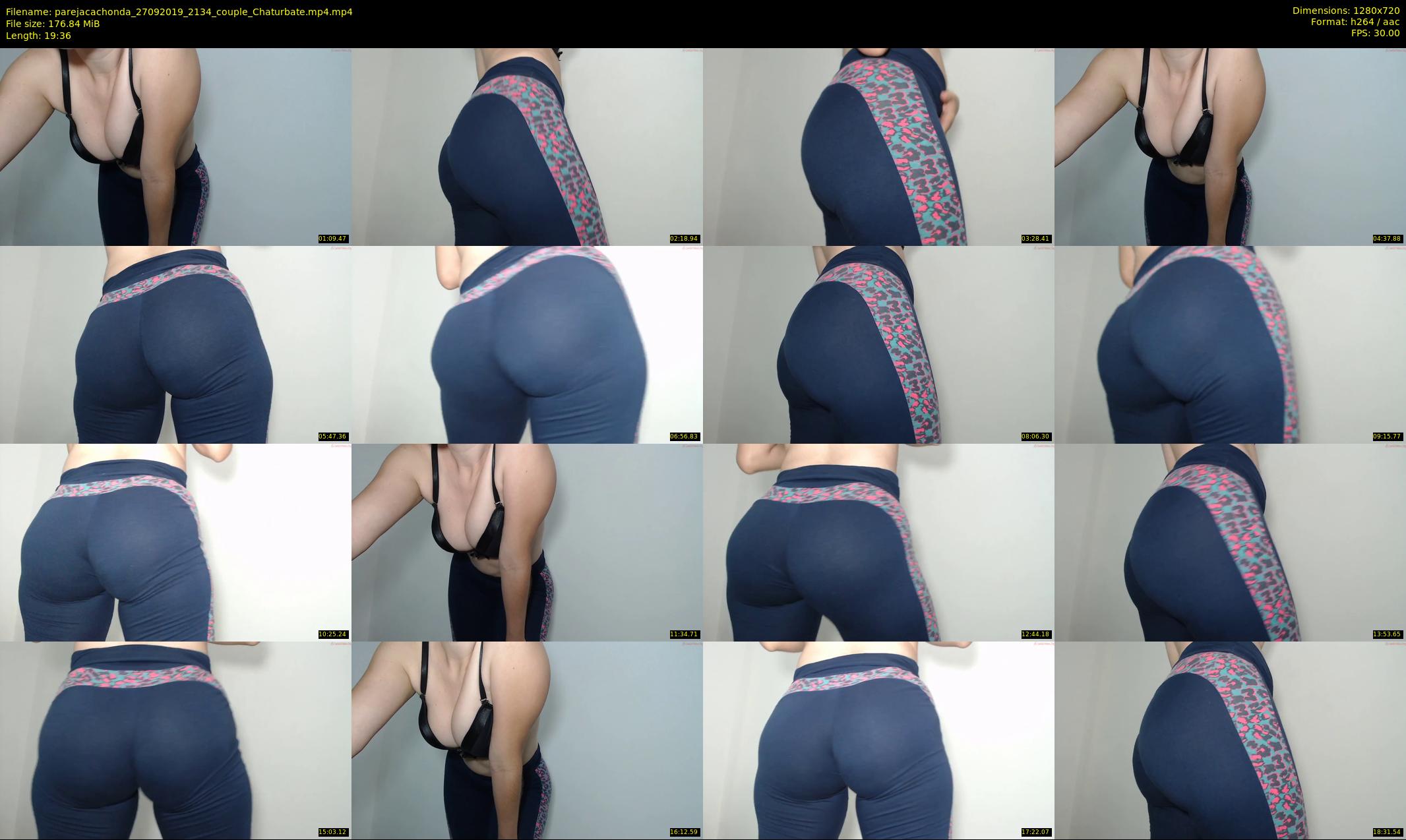 parejacachonda — 20 minute Chaturbate couple cam show recording, 720p, Sep 27, 2019