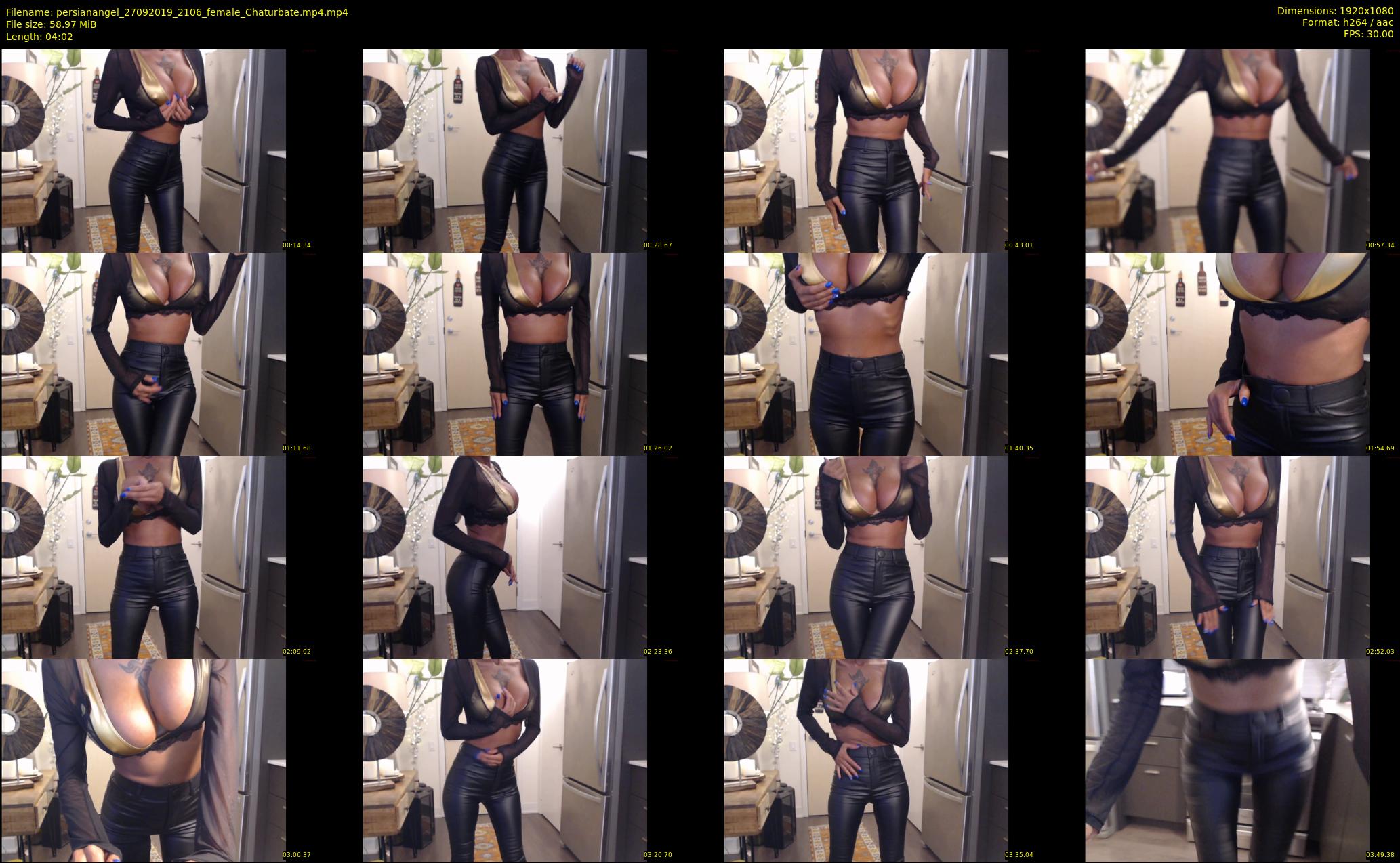 persianangel — 5 minute Chaturbate female cam show recording, 1080p, Sep 27, 2019