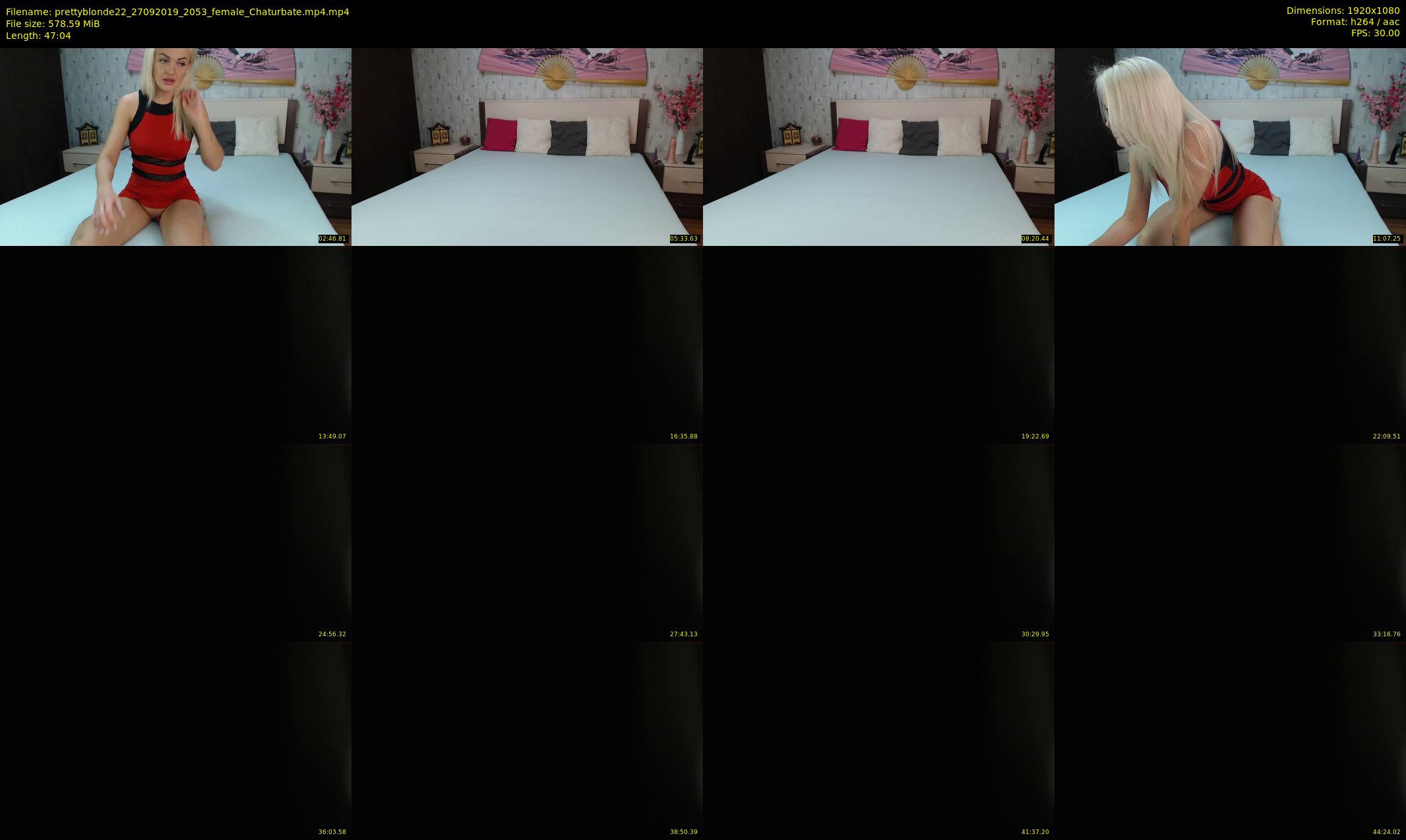 prettyblonde22 — 48 minute Chaturbate female cam show recording, 1080p, Sep 27, 2019