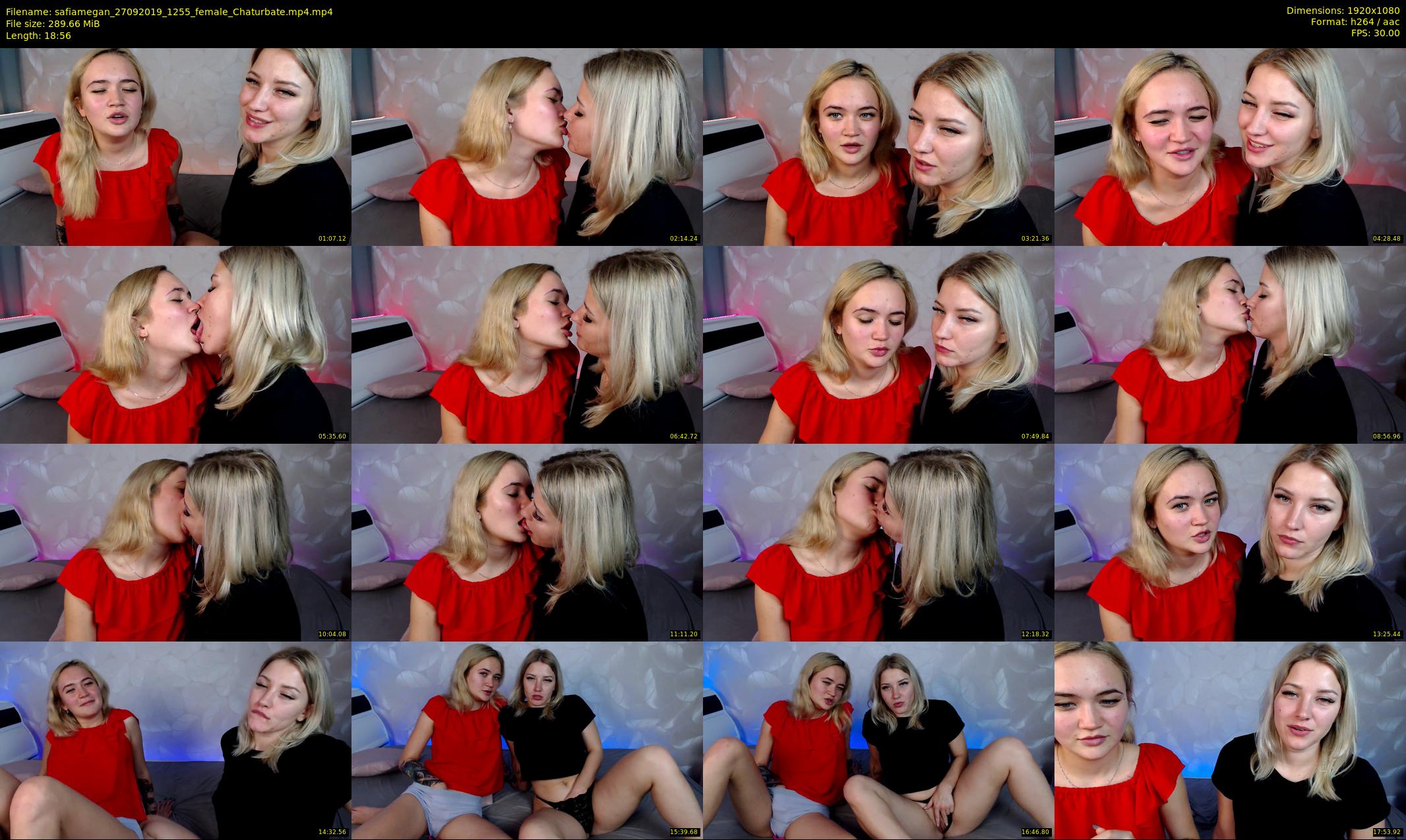 safiamegan — 19 minute Chaturbate couple cam show recording, 1080p, Sep 27, 2019