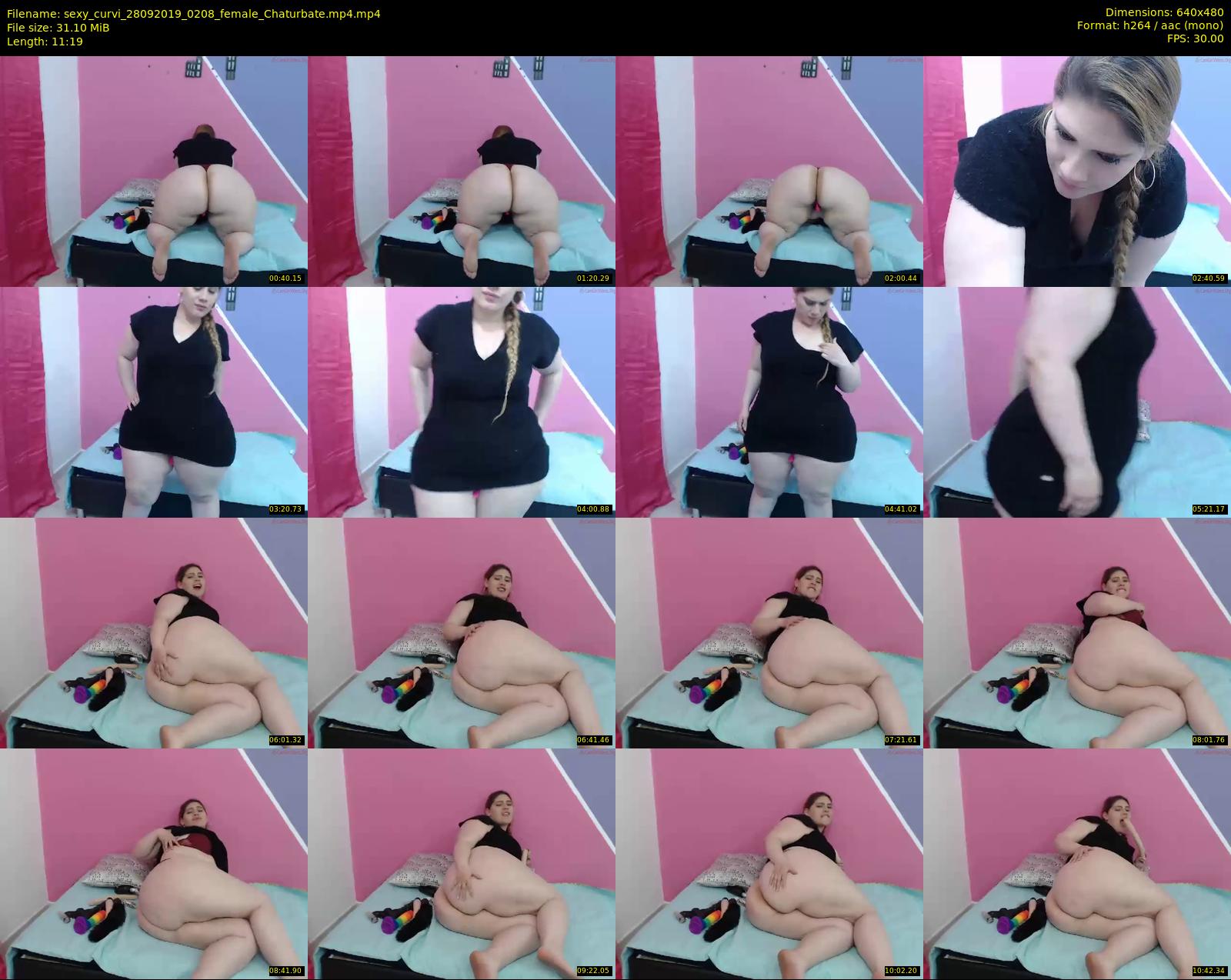 sexy_curvi — 12 minute Chaturbate female cam show recording, 480p, Sep 28, 2019