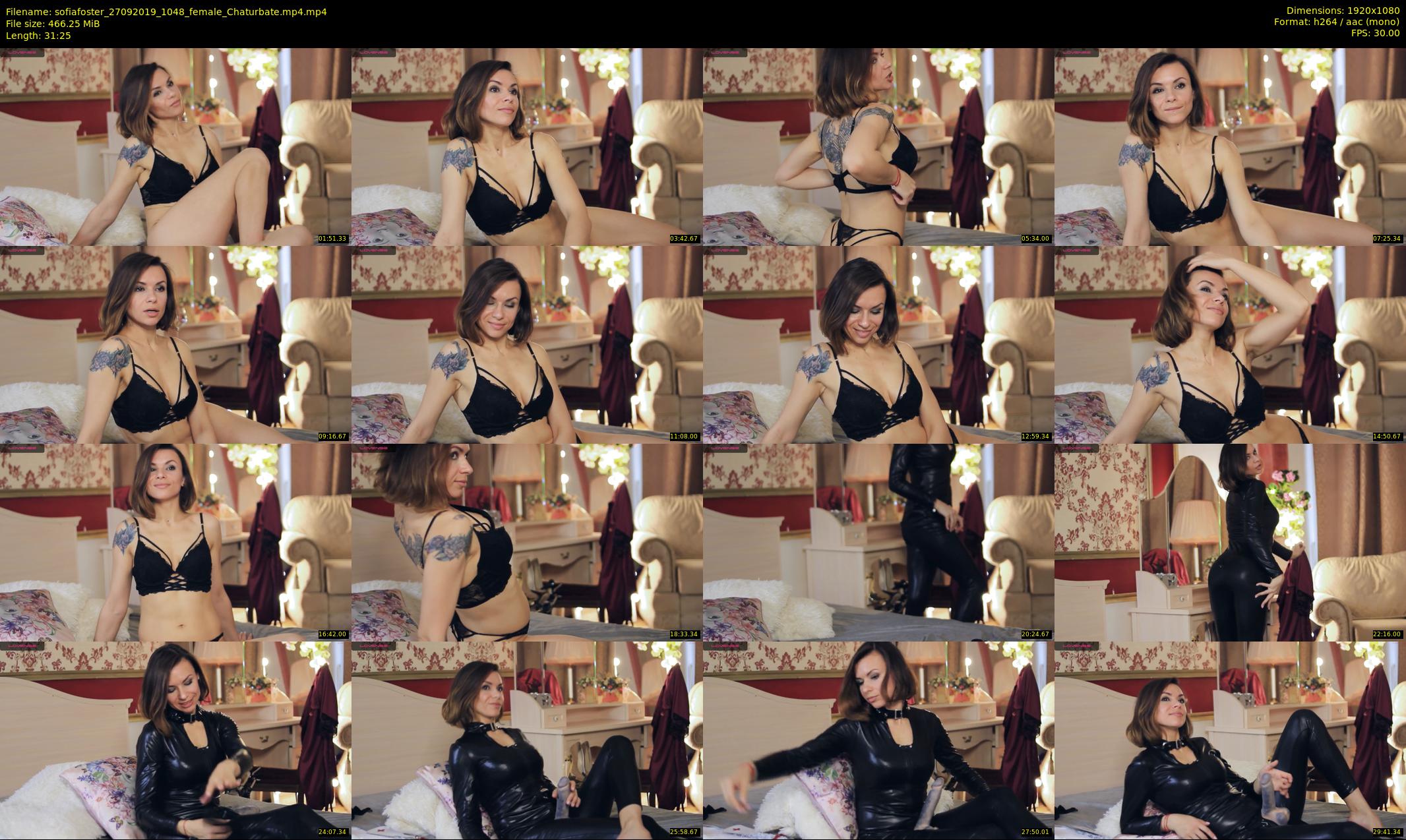 sofiafoster — 32 minute Chaturbate female cam show recording, 1080p, Sep 27, 2019