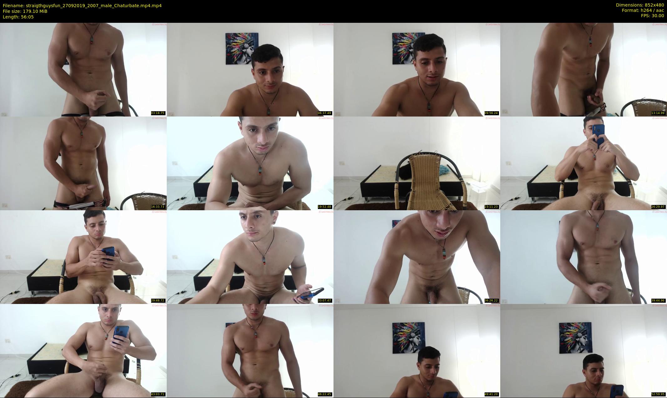straigthguysfun — 57 minute Chaturbate male cam show recording, 480p, Sep 27, 2019
