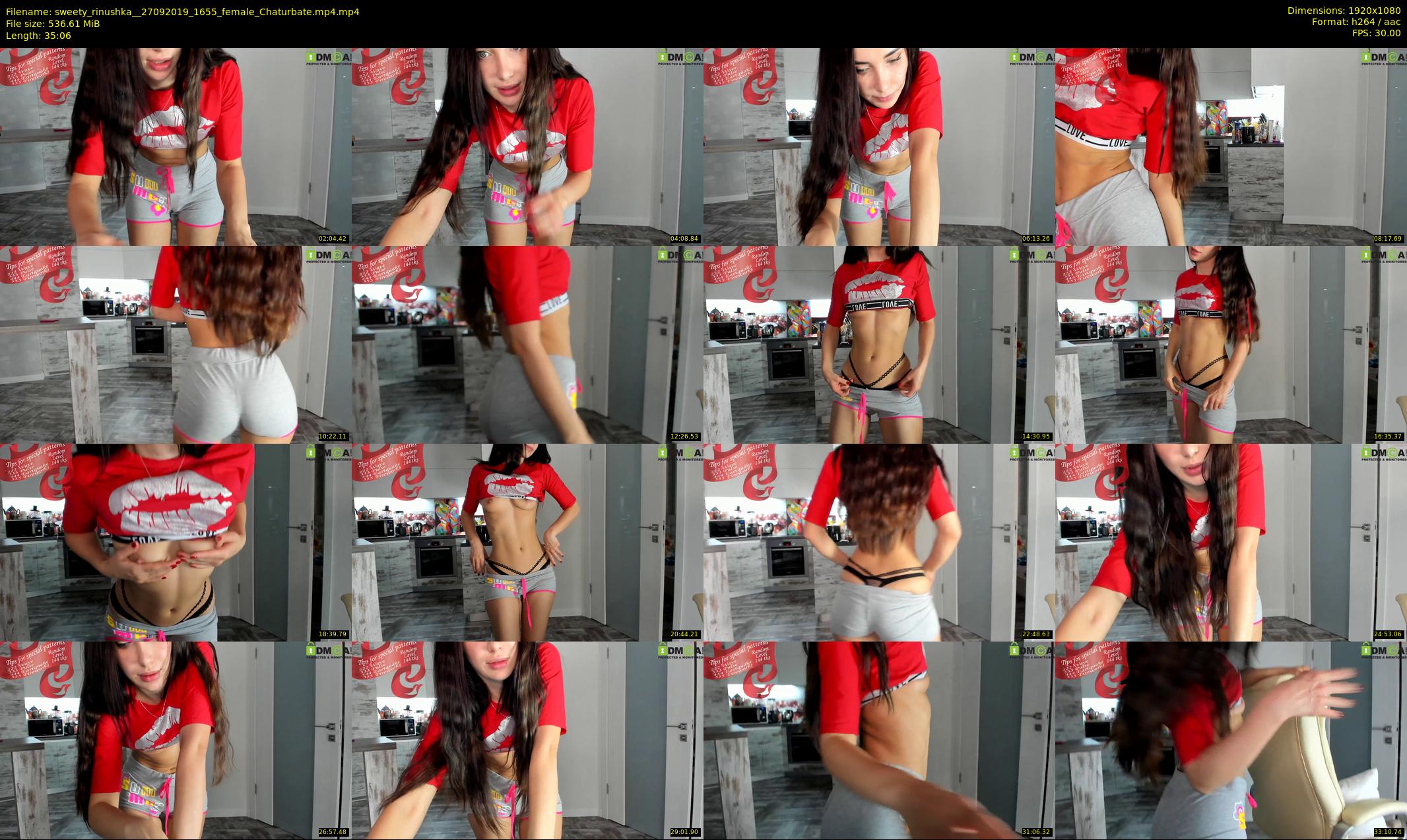 sweety_rinushka_ — 36 minute Chaturbate female cam show recording, 1080p, Sep 27, 2019