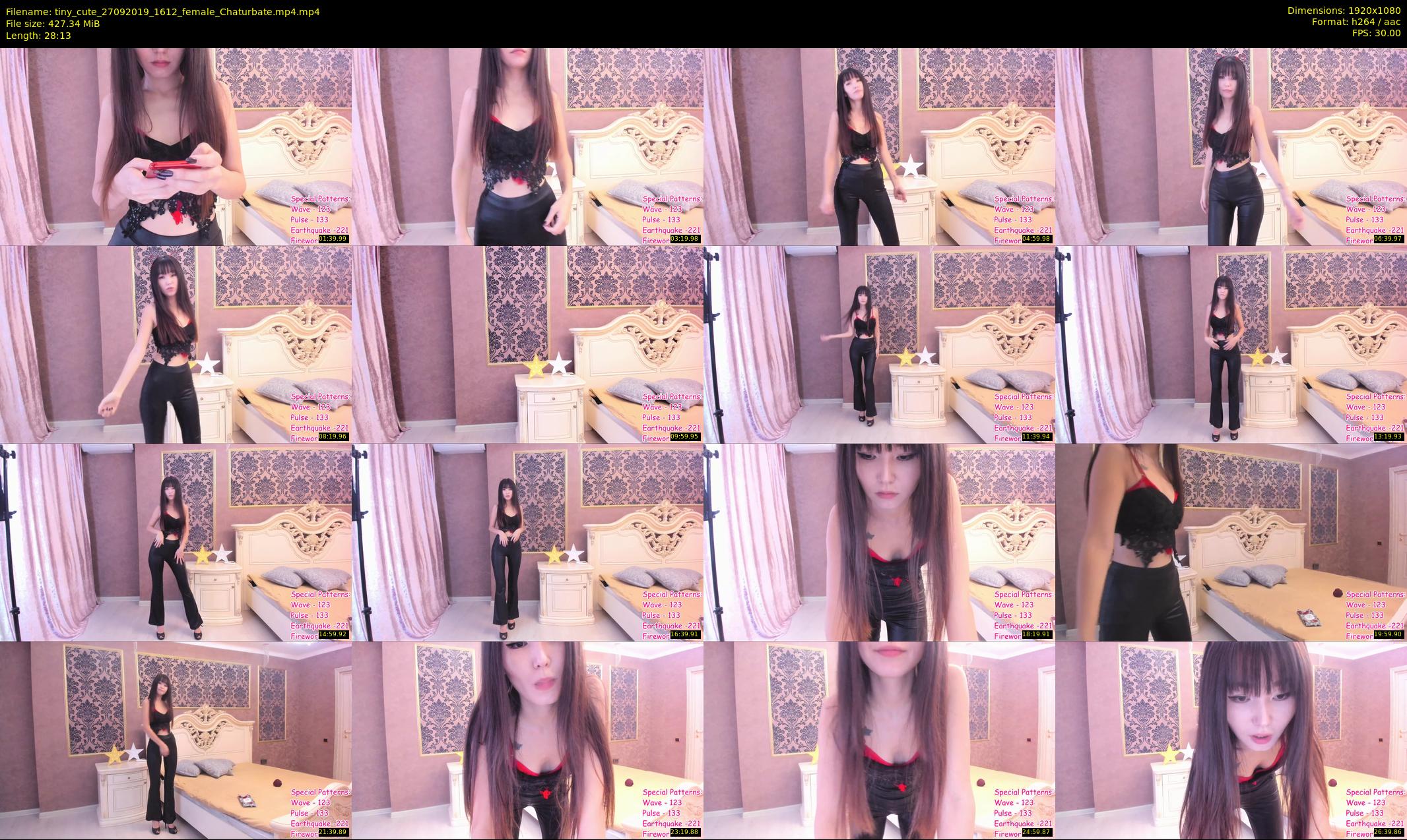 tiny_cute — 29 minute Chaturbate female cam show recording, 1080p, Sep 27, 2019
