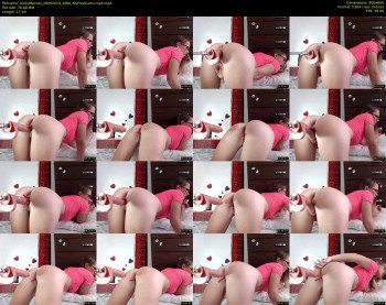 KinkyMarisol — 18 minute MyFreeCams cam show recording, 480p, Sep 28, 2019