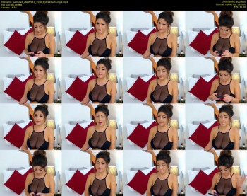 SamyraX — 19 minute MyFreeCams cam show recording, 480p, Sep 28, 2019