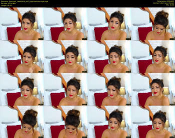 SamyraX — 7 minute MyFreeCams cam show recording, 480p, Sep 28, 2019