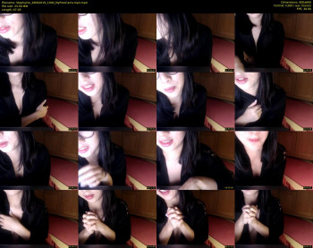 Stephanie — 8 minute MyFreeCams cam show recording, 480p, Sep 28, 2019